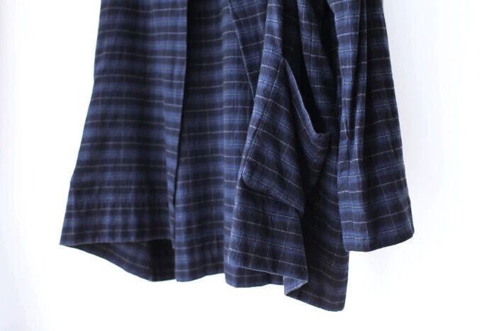 Arts & Science Elegant Blue Kimono Cardigan for Men Size US M / EU 48-50 / 2 - 5 Thumbnail