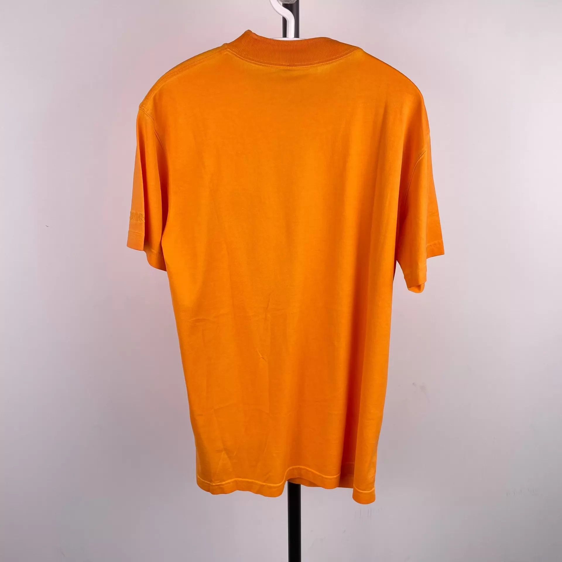 Dior Artist Collab Crew Neck Tee in Orange Size US XS / EU 42 / 0 - 2 Thumbnail