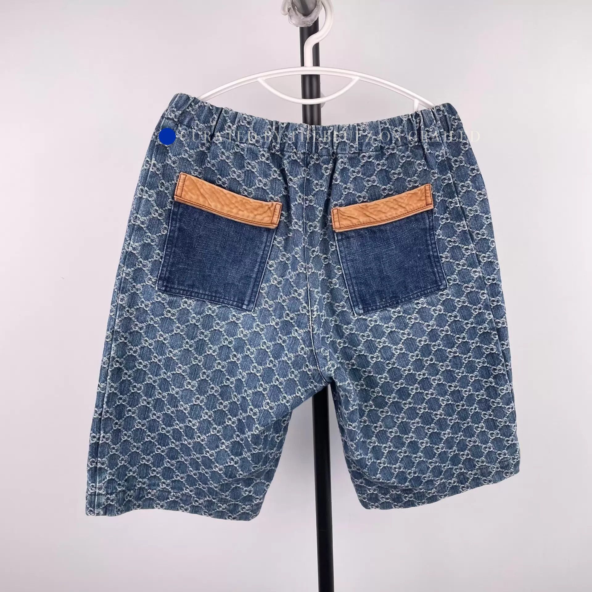 Gucci Stylish Blue Denim Shorts in Size 28 Size US 28 / EU 44 - 2 Thumbnail