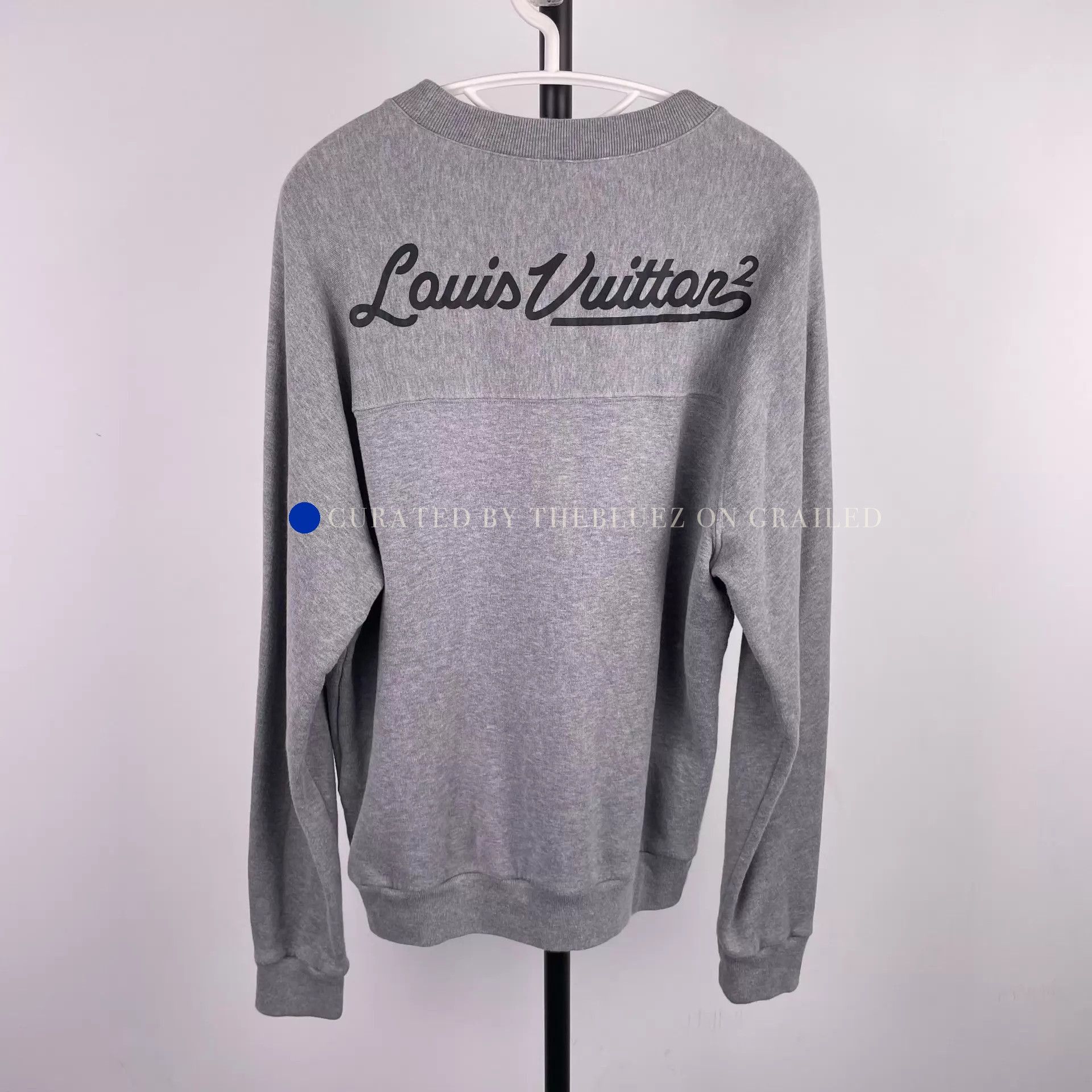 Louis Vuitton Classic Gray Crewneck Sweatshirt Size US S / EU 44-46 / 1 - 2 Thumbnail