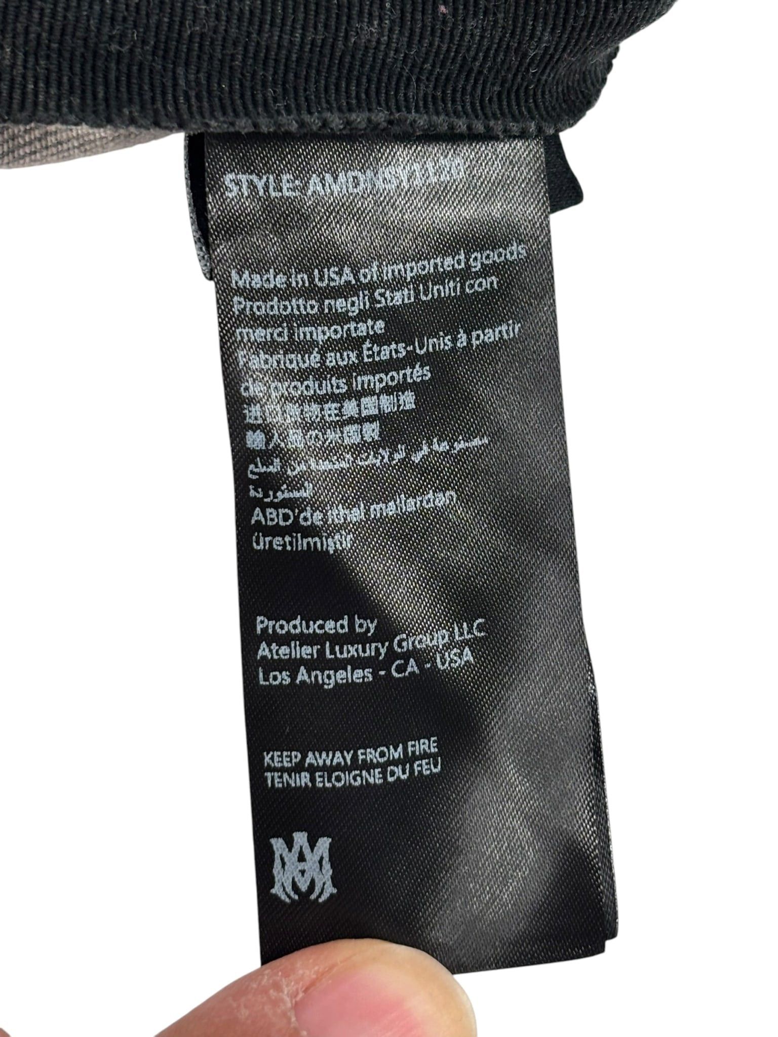 Amiri Mx1 Ribbed Pink & Grey Size US 31 - 4 Thumbnail