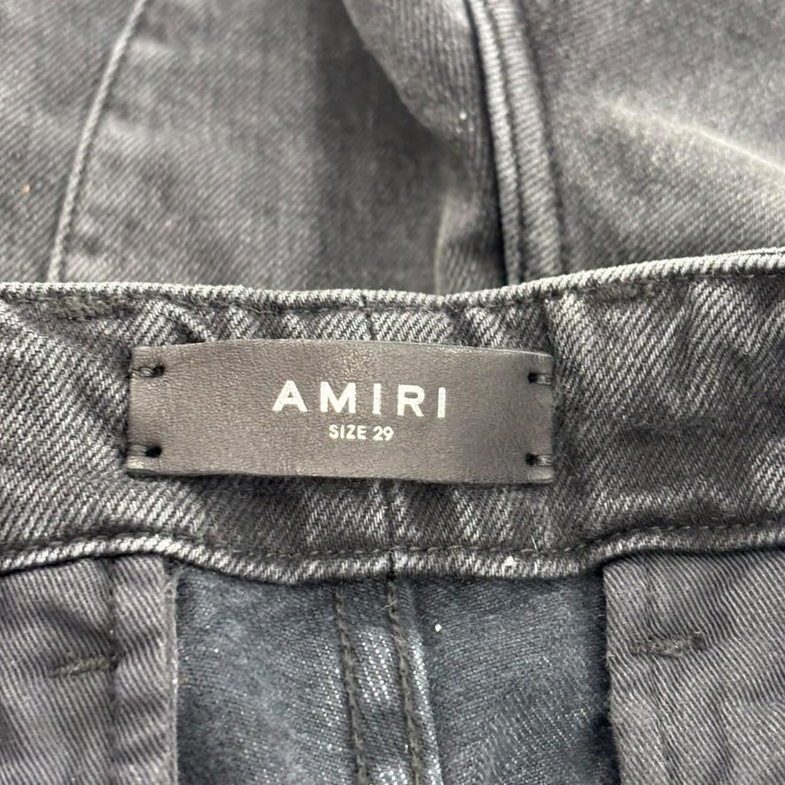 Amiri Cargo Jeans Black Size US 28 / EU 44 - 3 Thumbnail