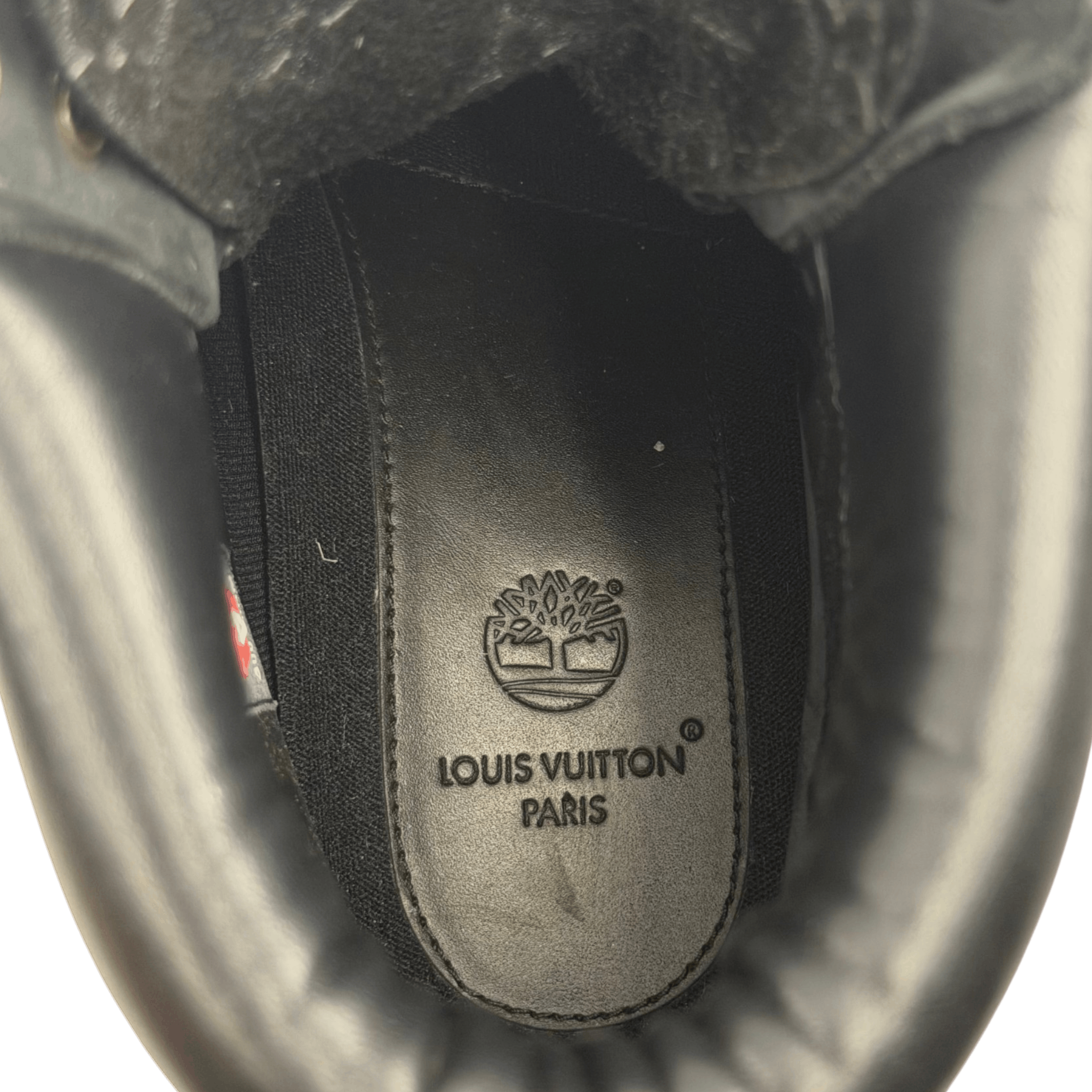 Louis Vuitton Timberland 6" Ankle Boot Black Monogram Size US 8 / EU 41 - 11 Thumbnail