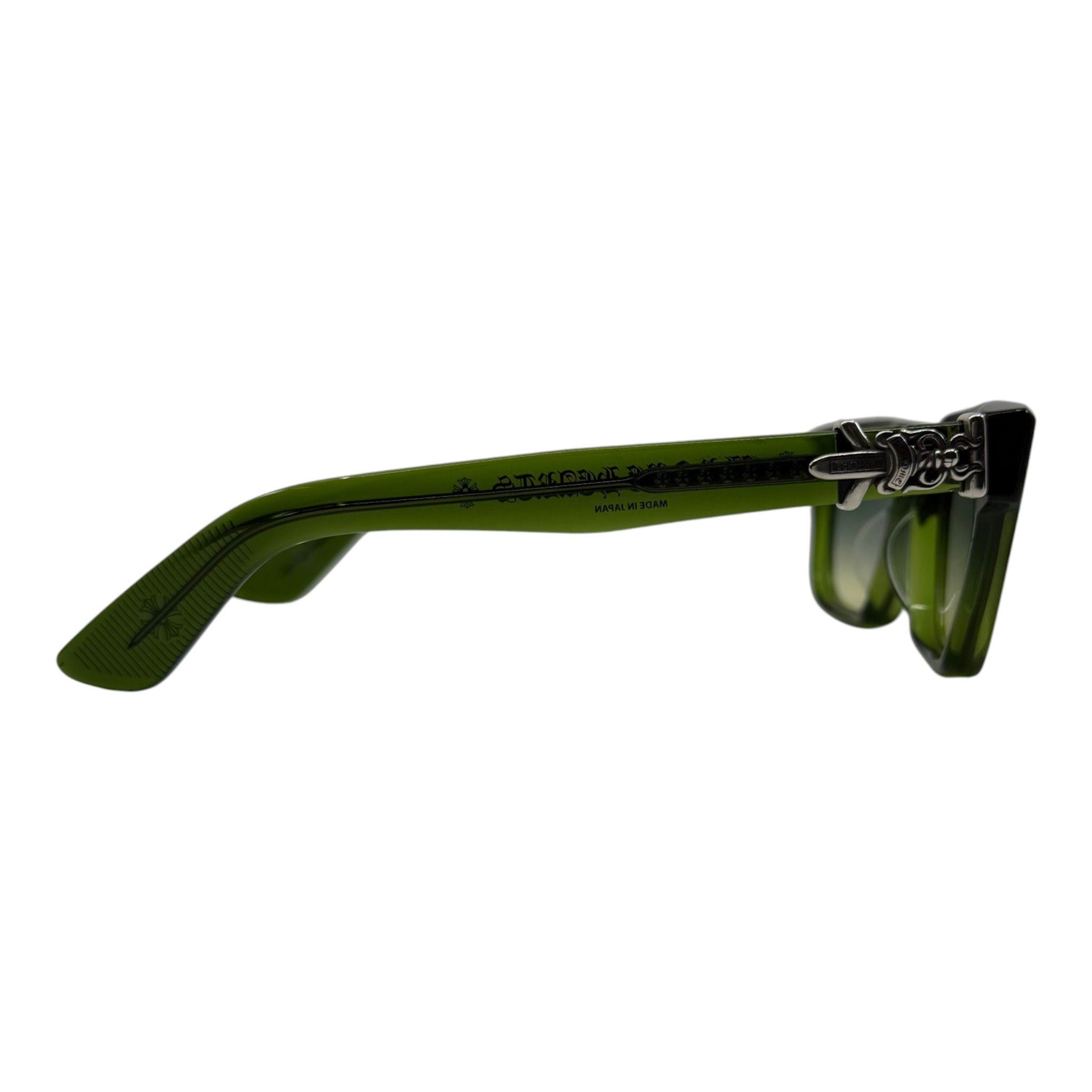Chrome Hearts Vagillionaire Glasses Green Silver Size ONE SIZE - 3 Thumbnail