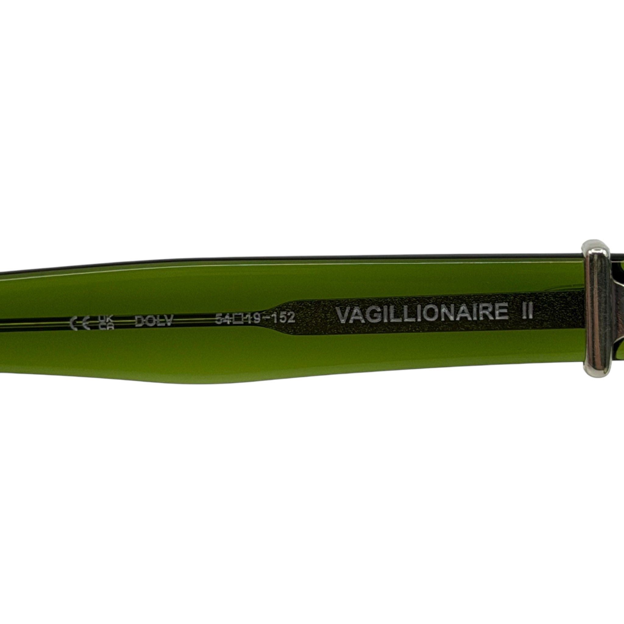 Chrome Hearts Vagillionaire Glasses Green Silver Size ONE SIZE - 4 Thumbnail