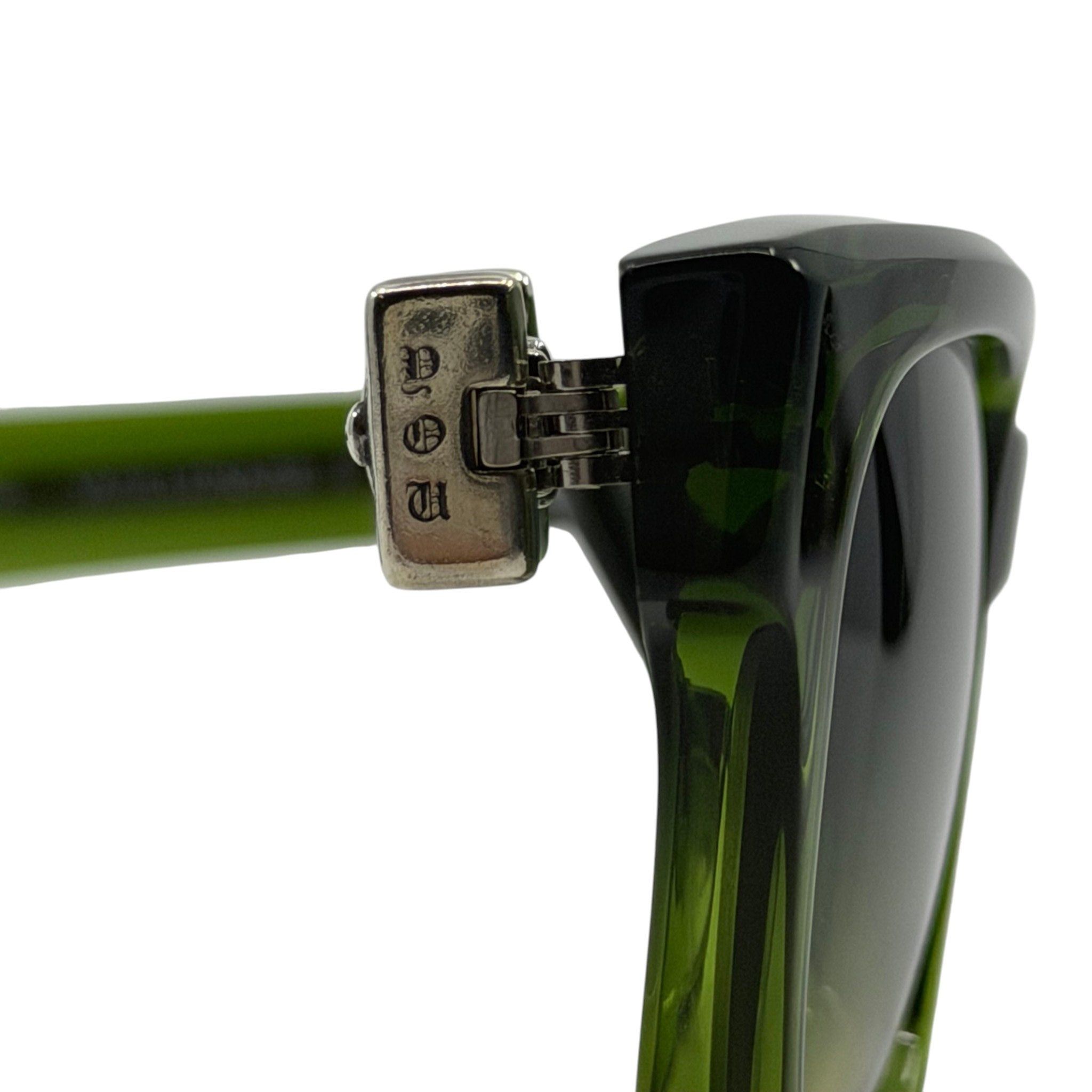 Chrome Hearts Vagillionaire Glasses Green Silver Size ONE SIZE - 10 Thumbnail