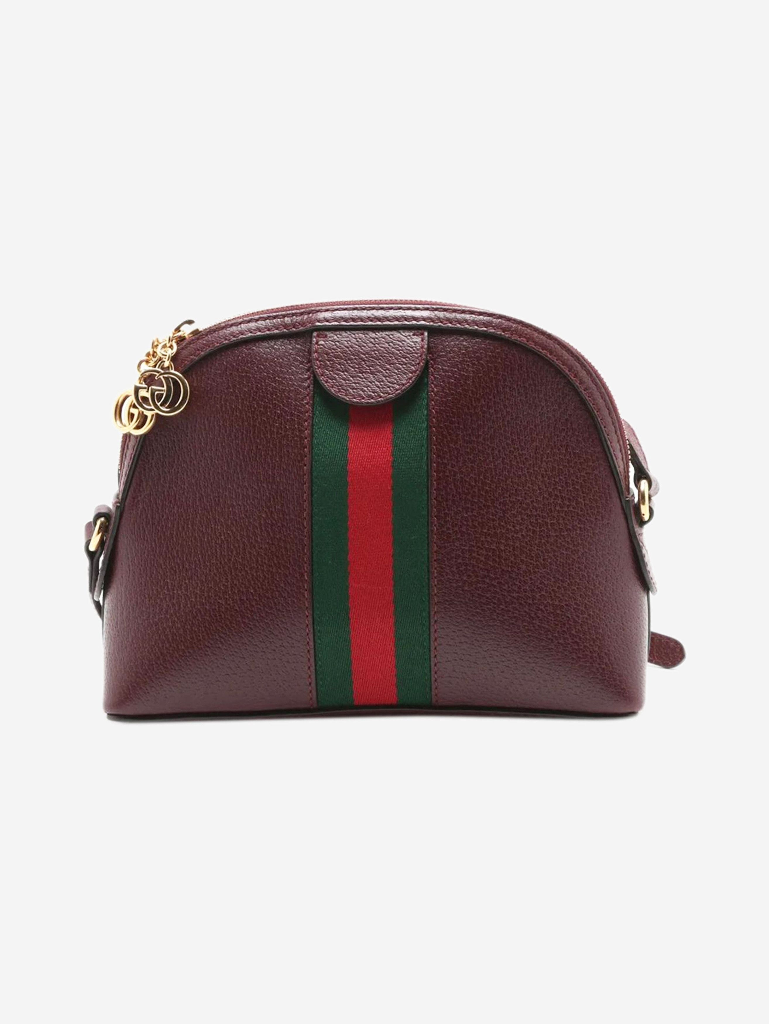Gucci Burgundy Ophidia leather shoulder bag Size ONE SIZE - 2 Thumbnail