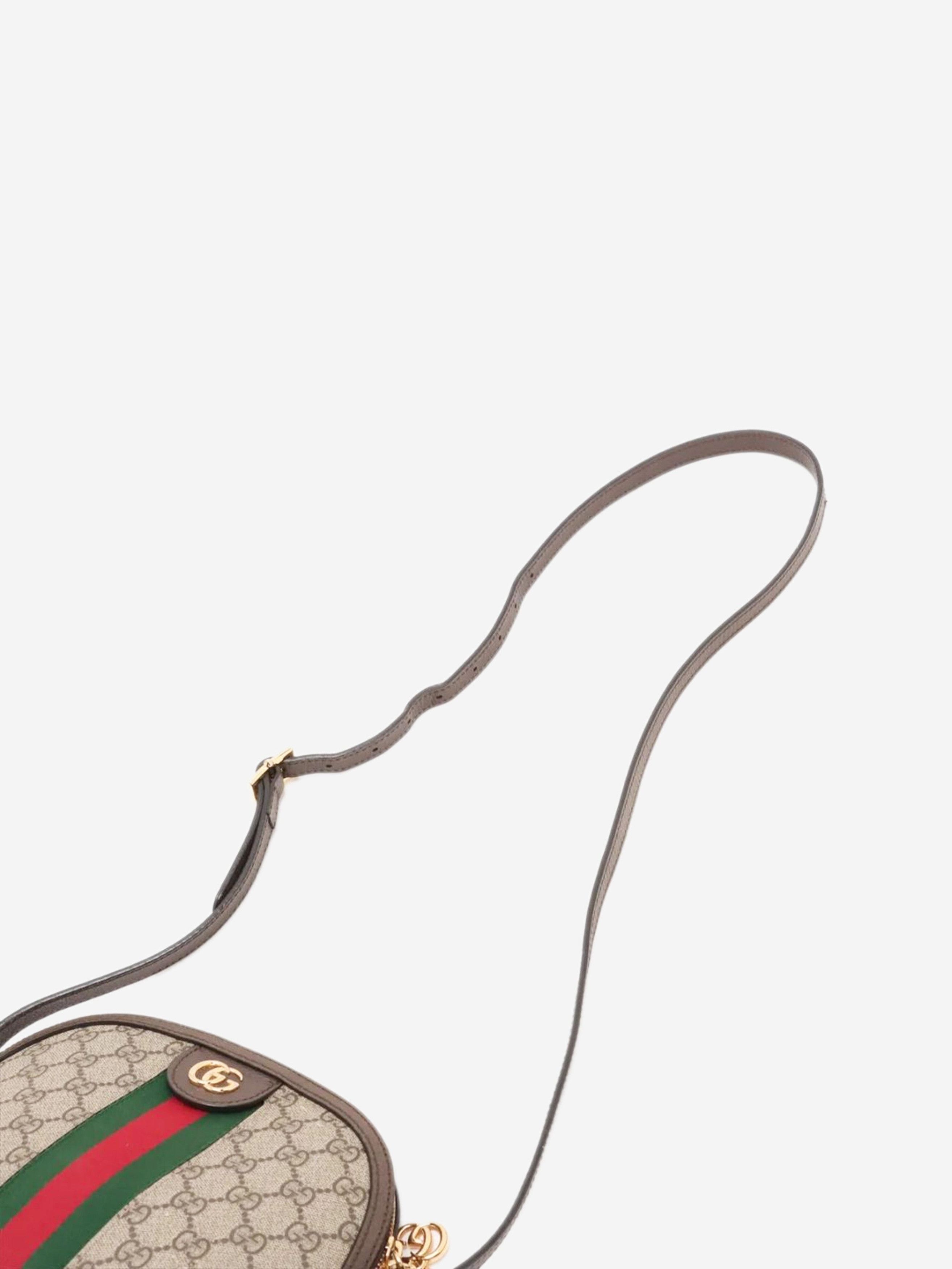 Gucci Brown GG Supreme Ophidia shoulder bag Size ONE SIZE - 5 Thumbnail