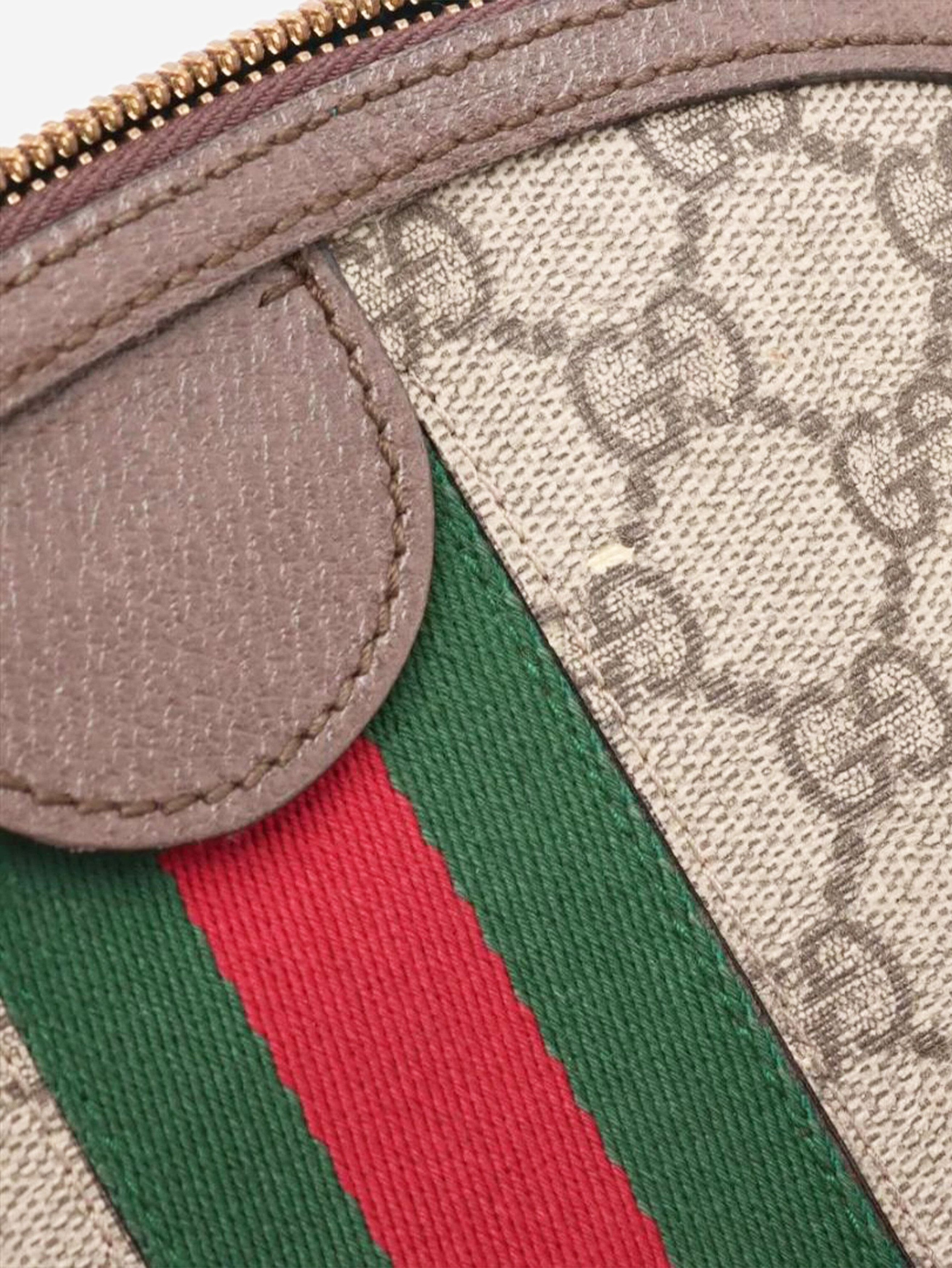 Gucci Brown GG Supreme Ophidia shoulder bag Size ONE SIZE - 12 Thumbnail