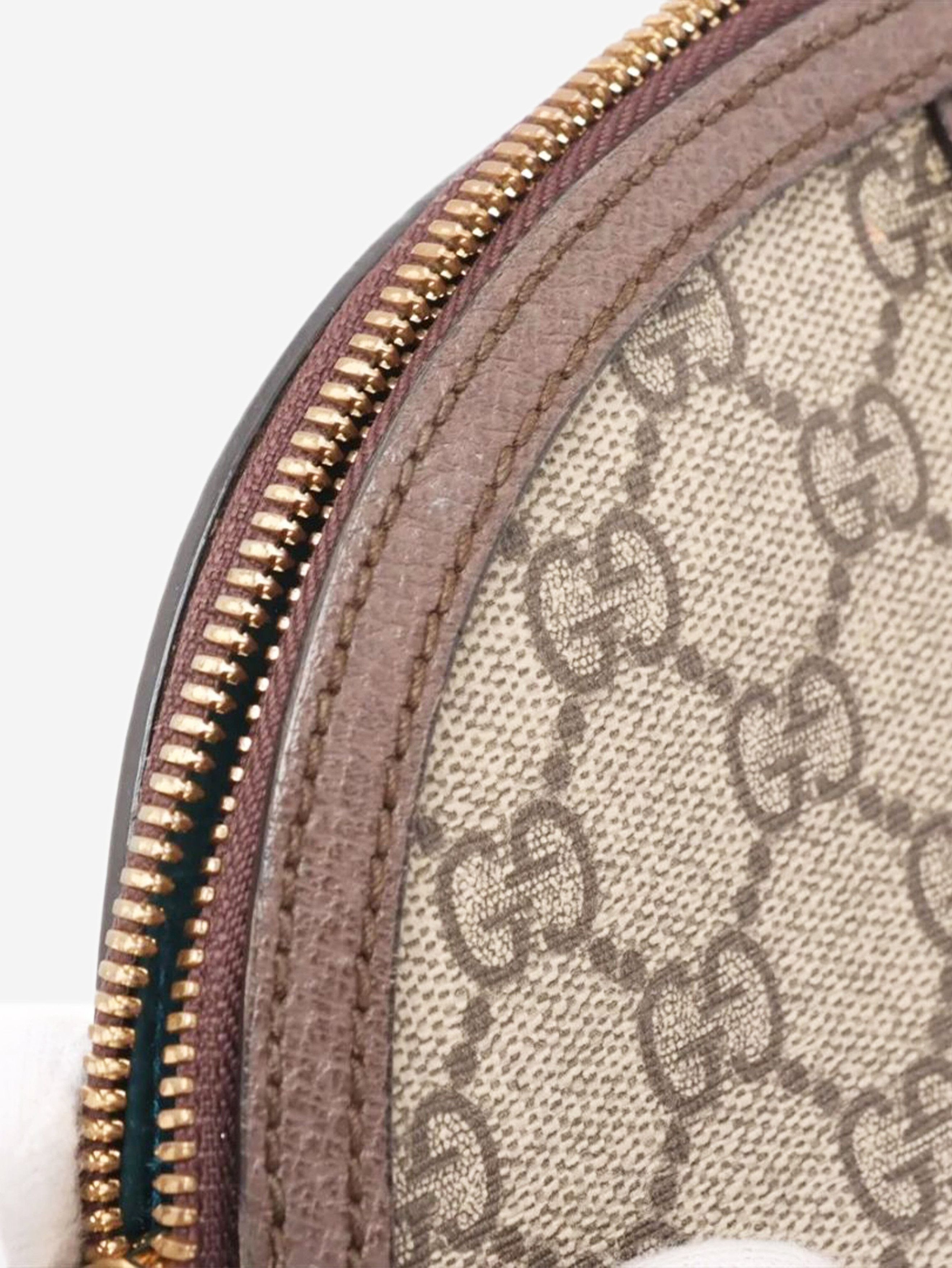 Gucci Brown GG Supreme Ophidia shoulder bag Size ONE SIZE - 11 Thumbnail