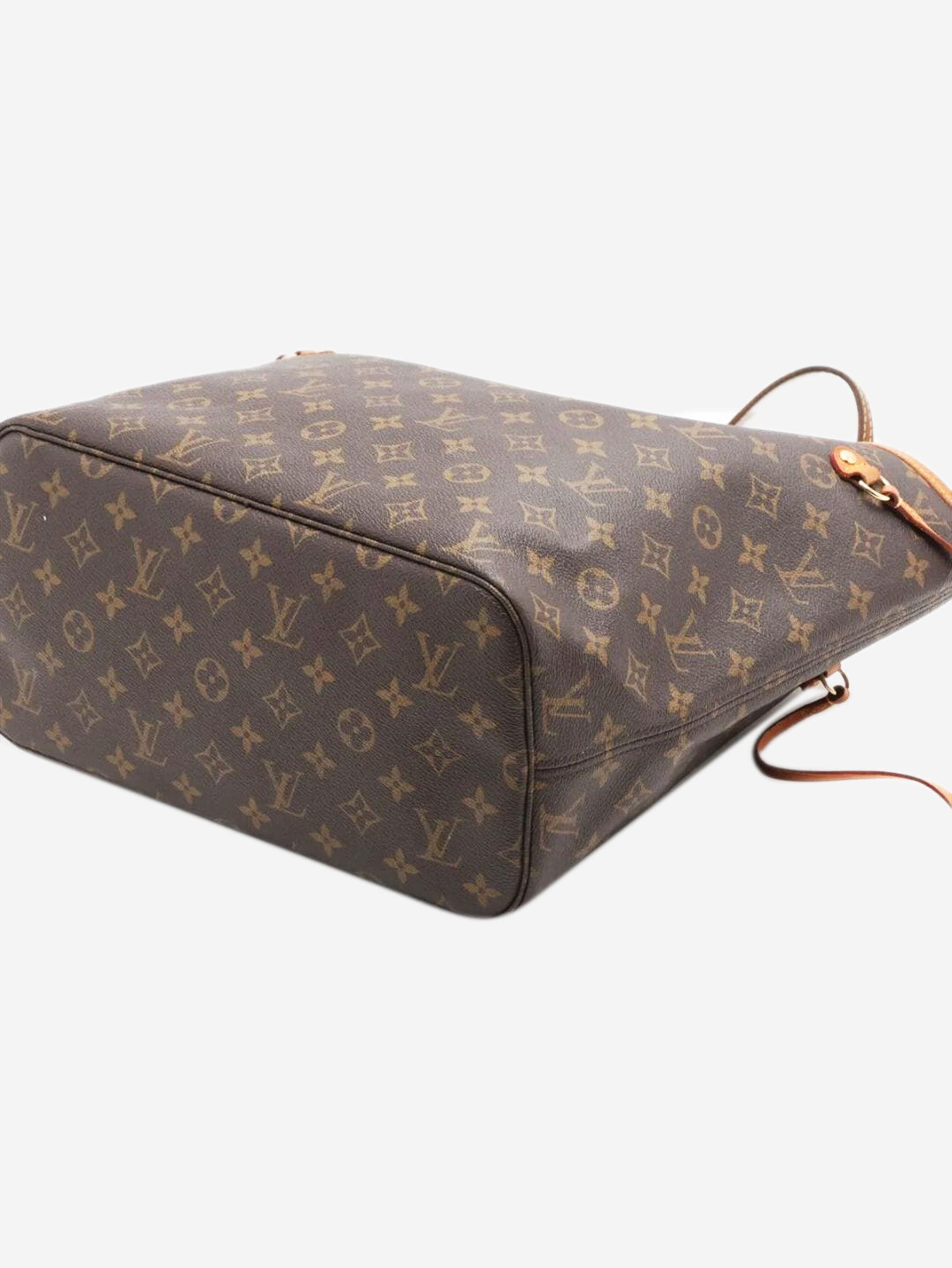 Louis Vuitton Brown 2007 Monogram Neverfull MM tote Size ONE SIZE - 3 Thumbnail