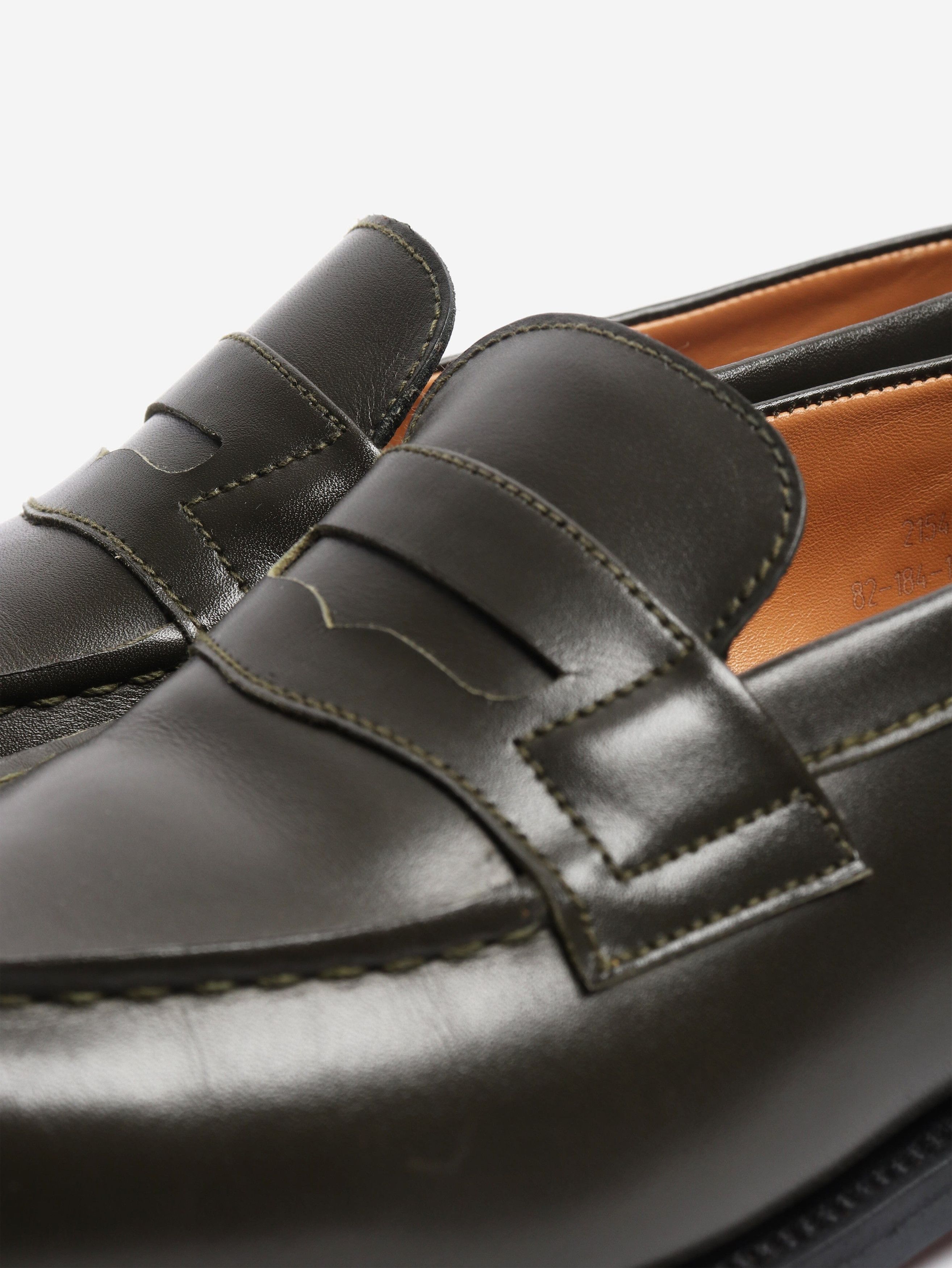 J.M. Weston Dark olive 180 loafers - EU 36 Size US 5 / IT 35 - 4 Thumbnail