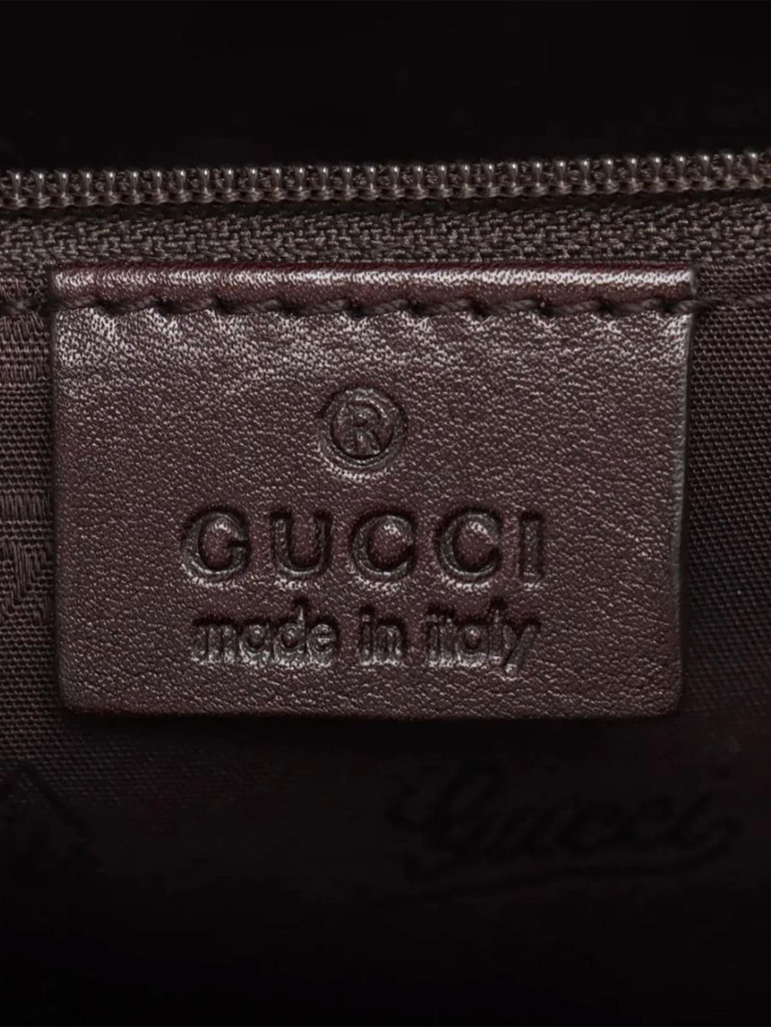Gucci Dark brown ssima leather tote bag Size ONE SIZE - 10 Thumbnail
