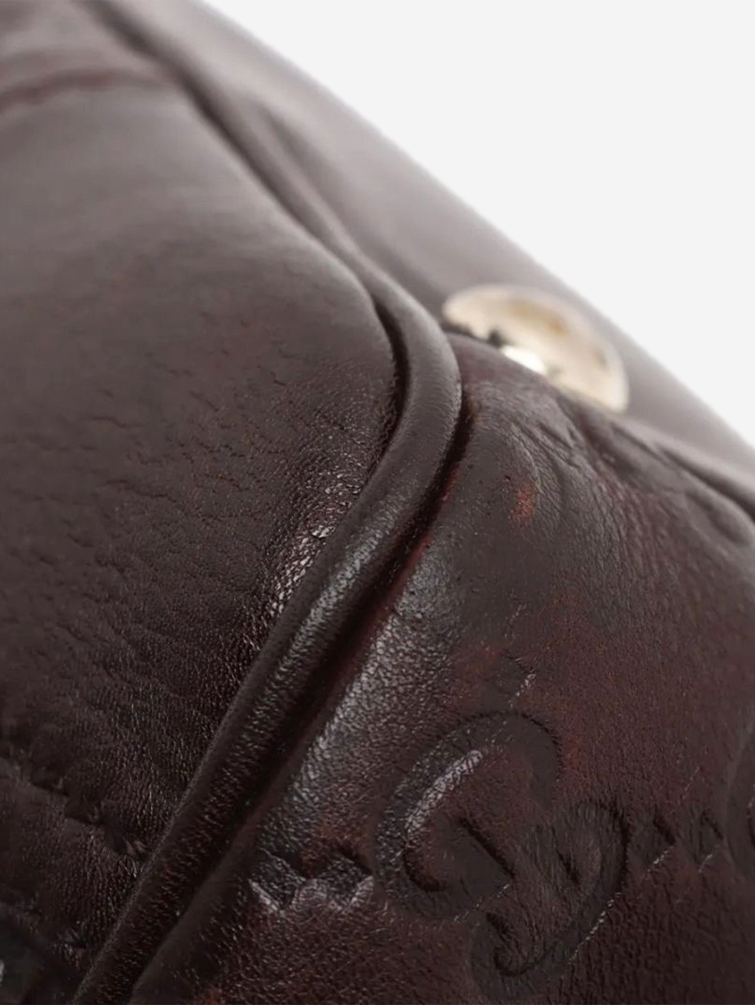 Gucci Dark brown ssima leather handbag Size ONE SIZE - 10 Thumbnail
