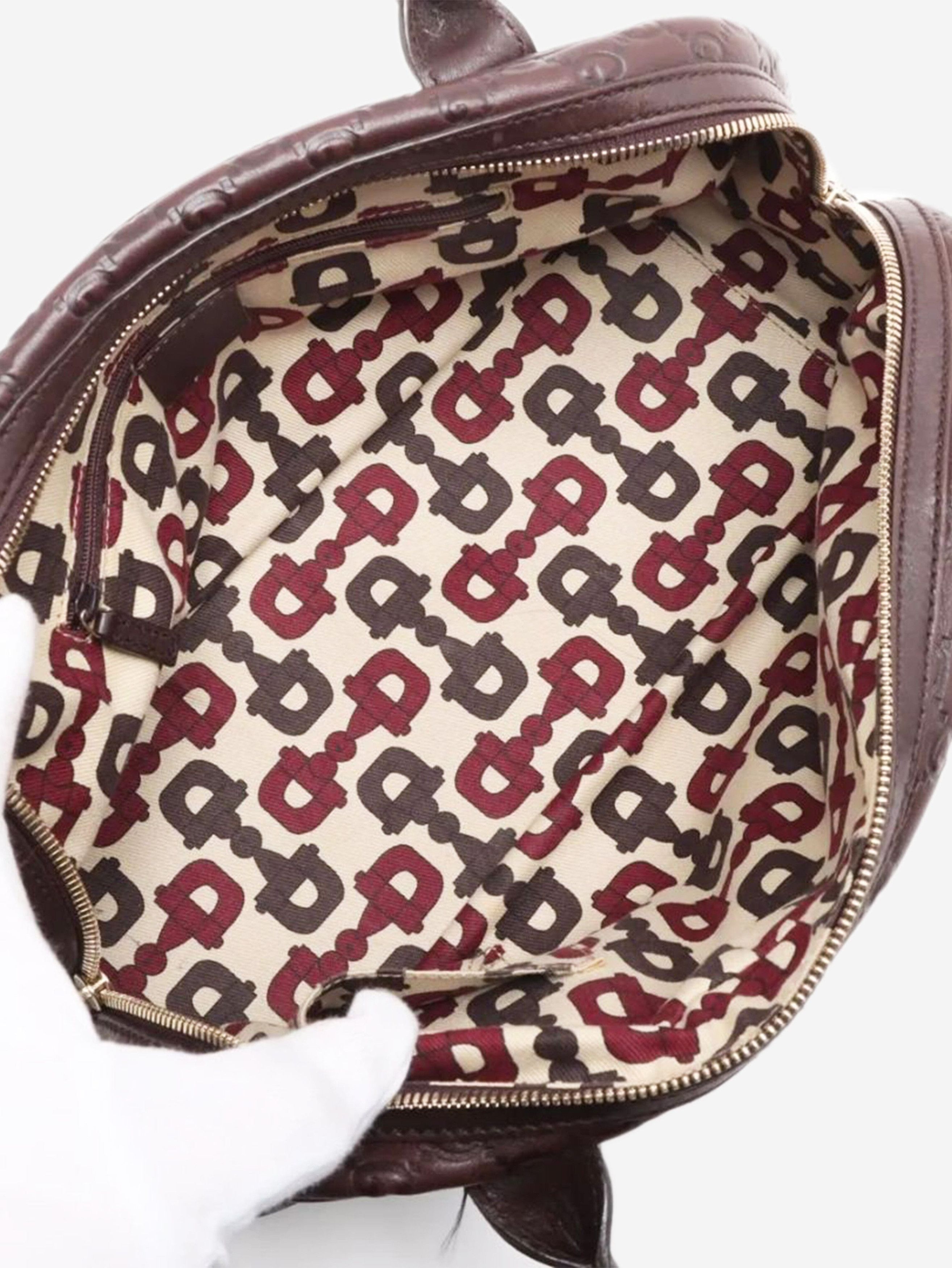 Gucci Dark brown ssima leather handbag Size ONE SIZE - 8 Thumbnail