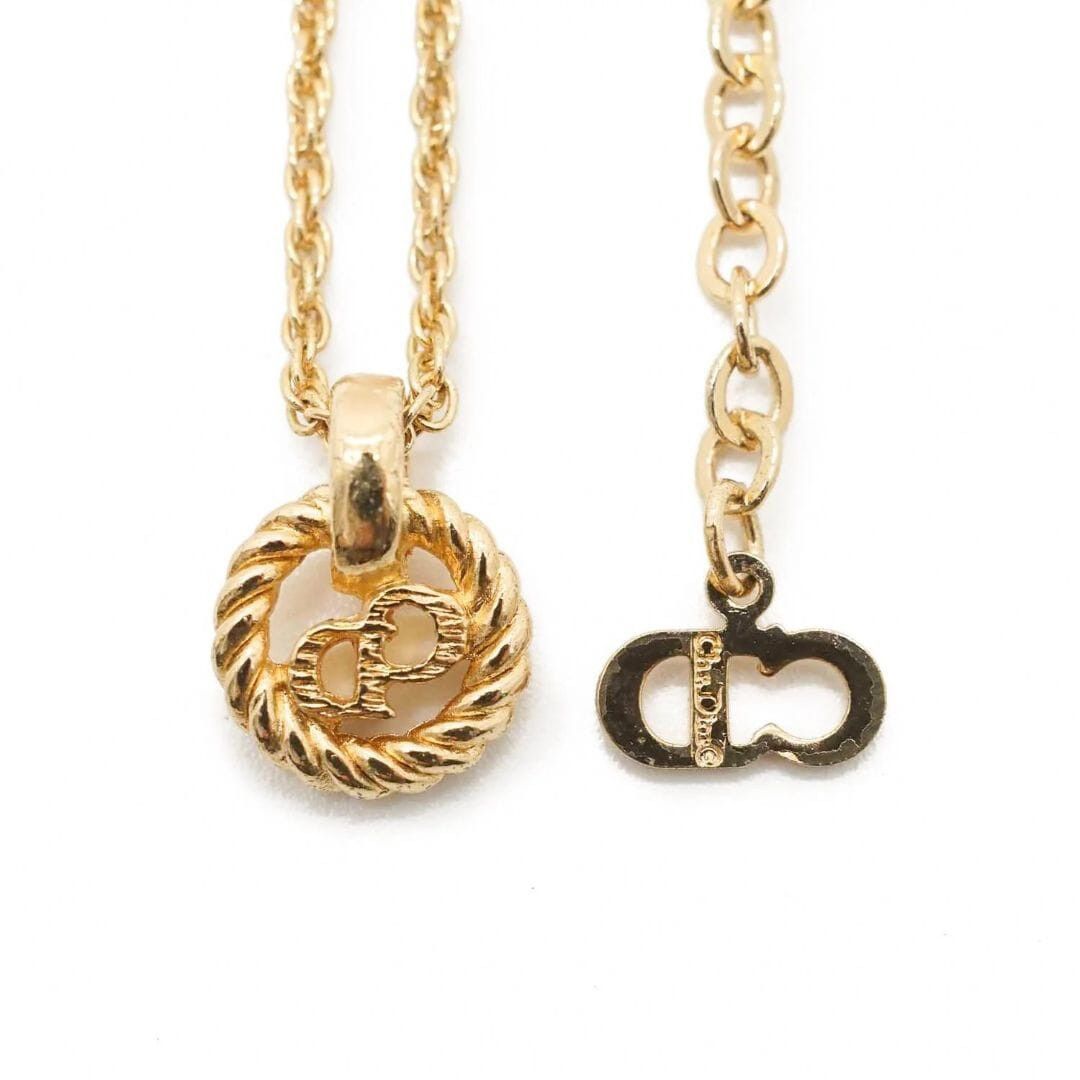 Dior Gold CD choker necklace Size ONE SIZE - 4 Thumbnail