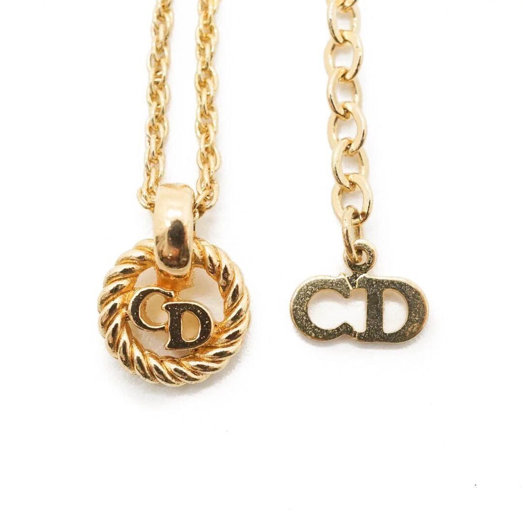Dior Gold CD choker necklace Size ONE SIZE - 3 Thumbnail
