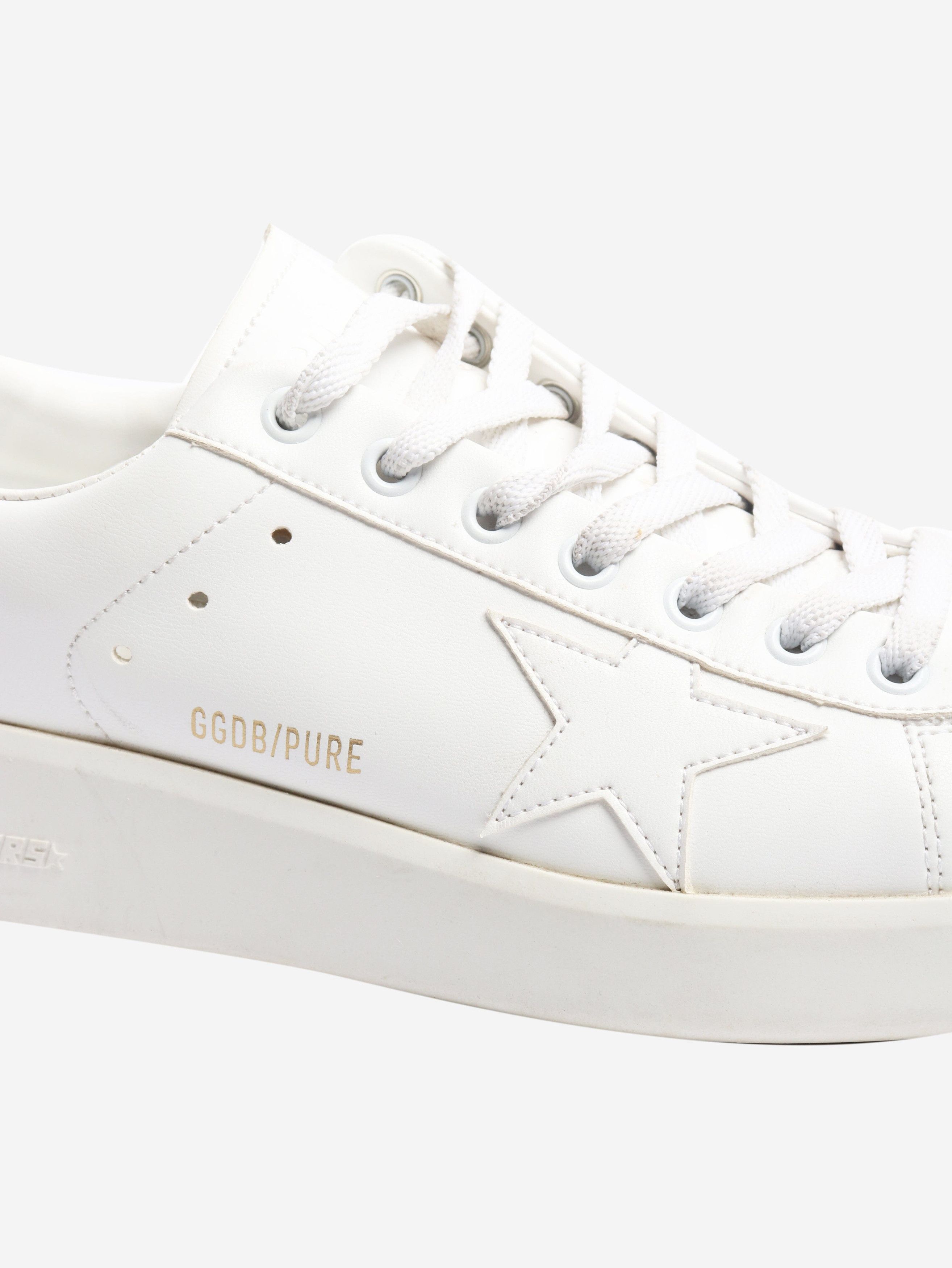 Golden Goose White leather star sneakers - EU 39 (UK 6) Size US 8 / IT 38 - 4 Thumbnail