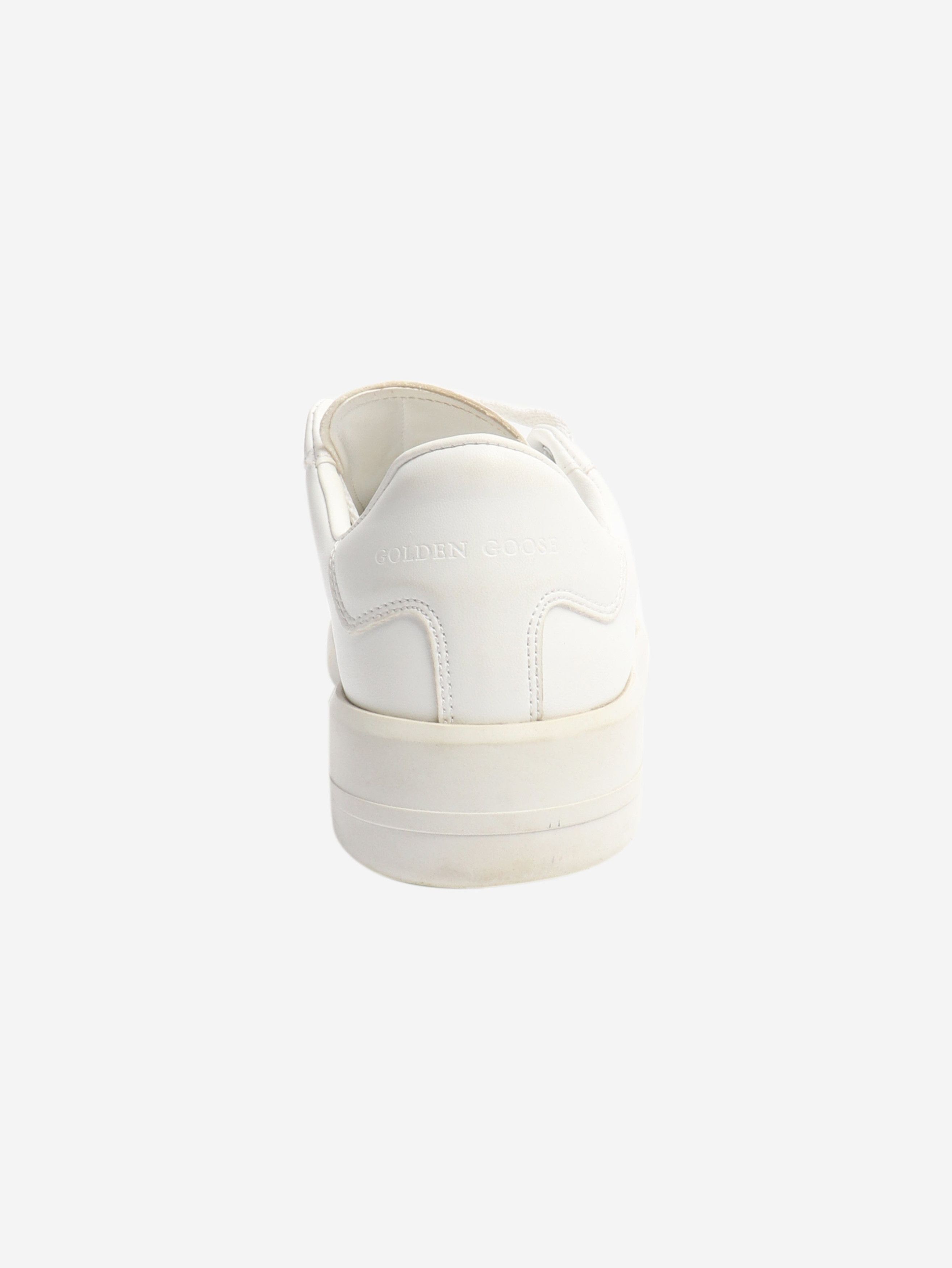 Golden Goose White leather star sneakers - EU 39 (UK 6) Size US 8 / IT 38 - 3 Thumbnail