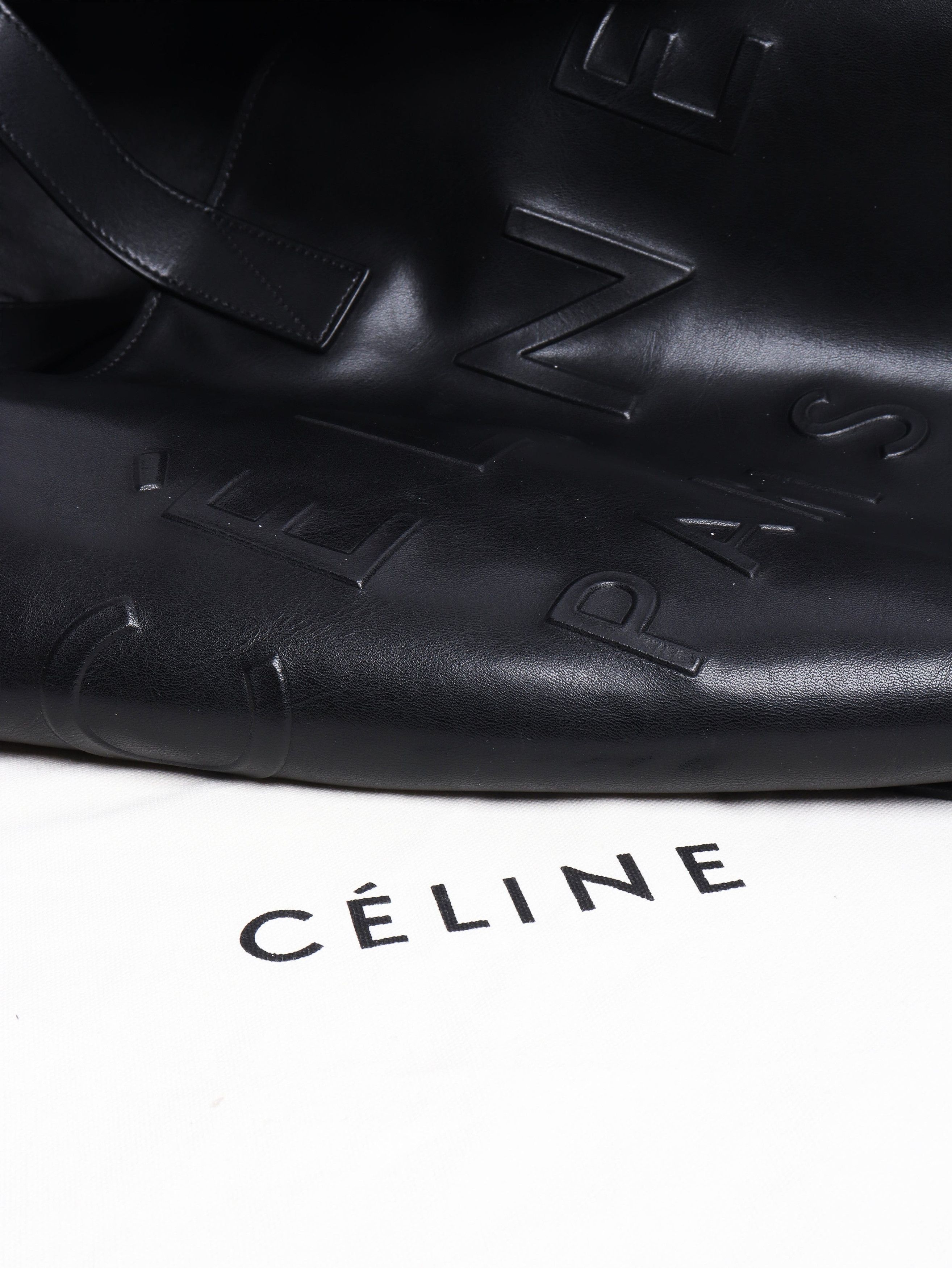 Celine Black large Made In tote bag Size ONE SIZE - 9 Thumbnail