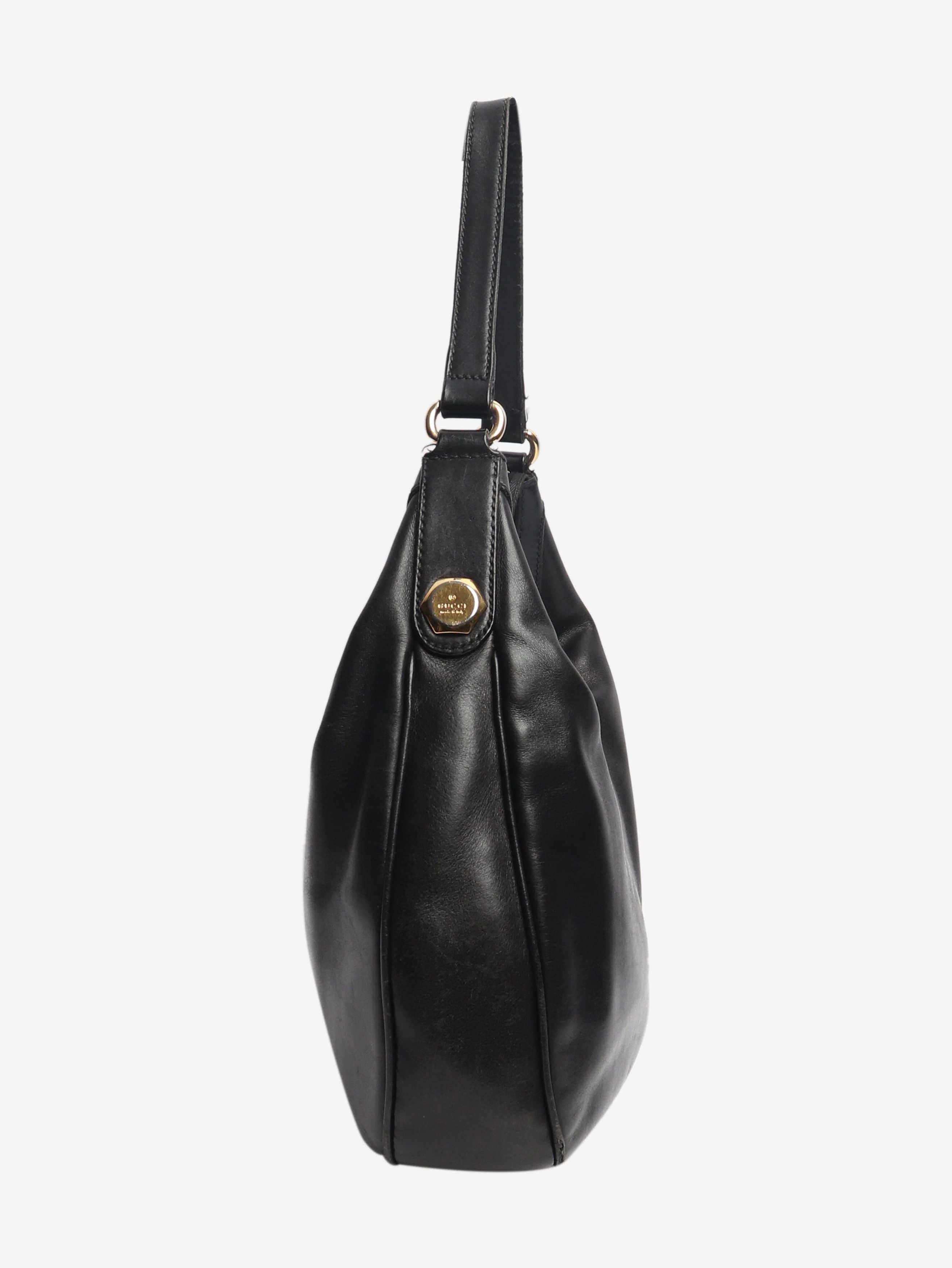 Gucci Vintage black small leather hobo bag Size ONE SIZE - 2 Thumbnail