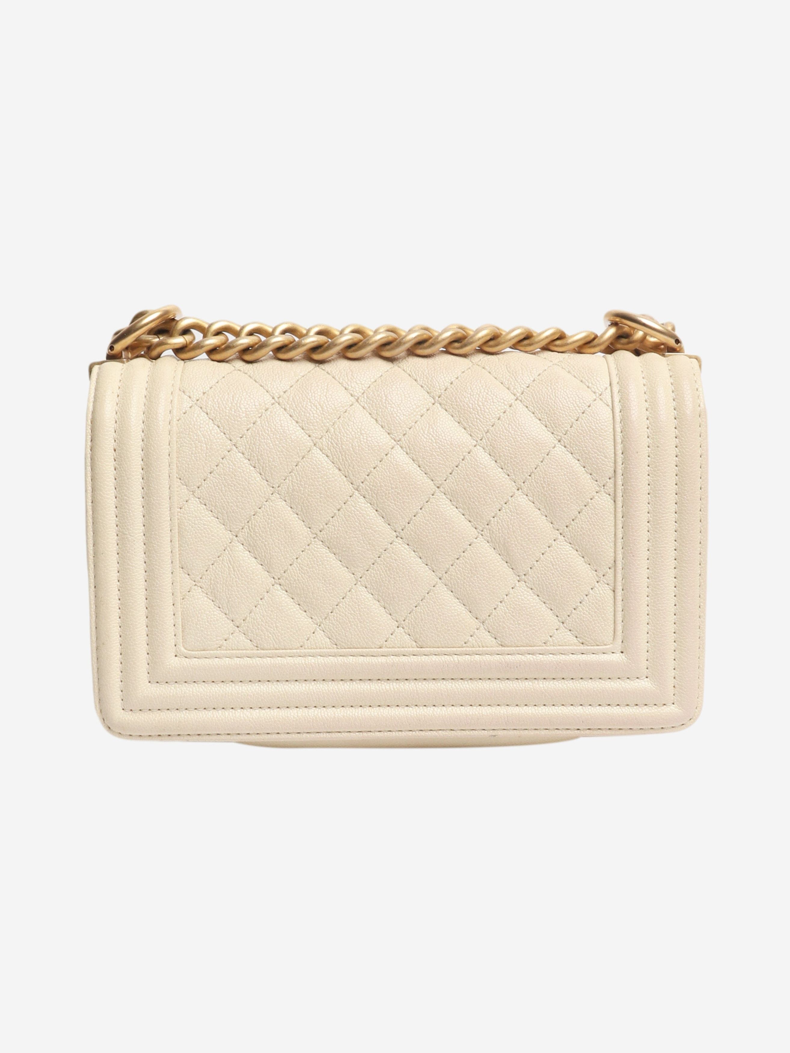 Chanel Cream mini boy bag Size ONE SIZE - 4 Thumbnail