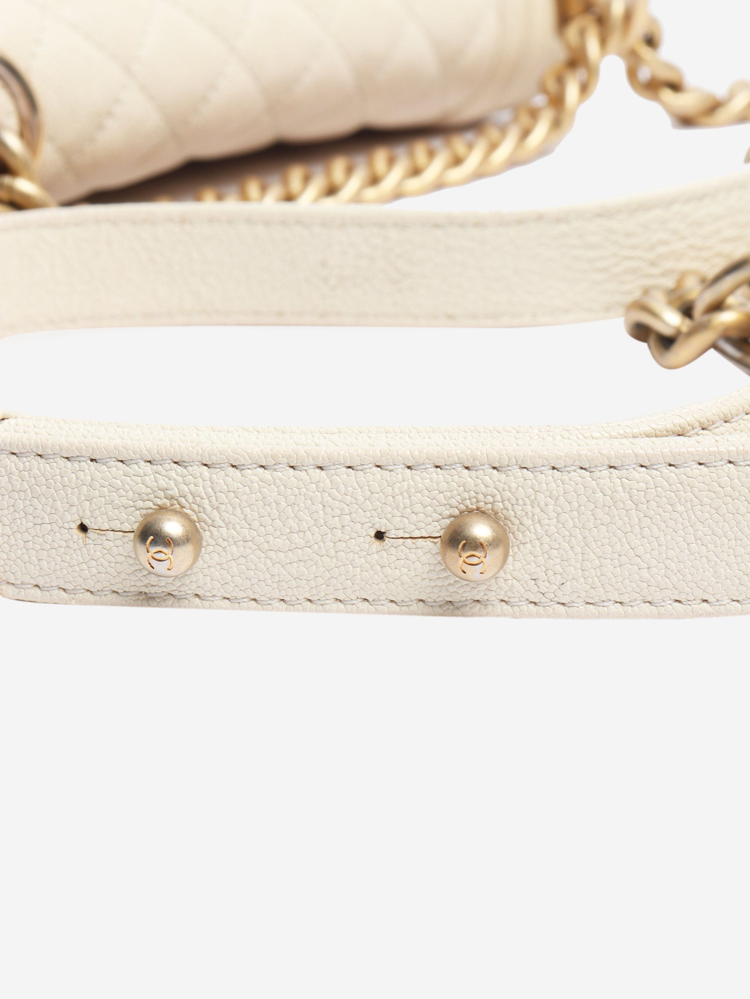 Chanel Cream mini boy bag Size ONE SIZE - 8 Thumbnail