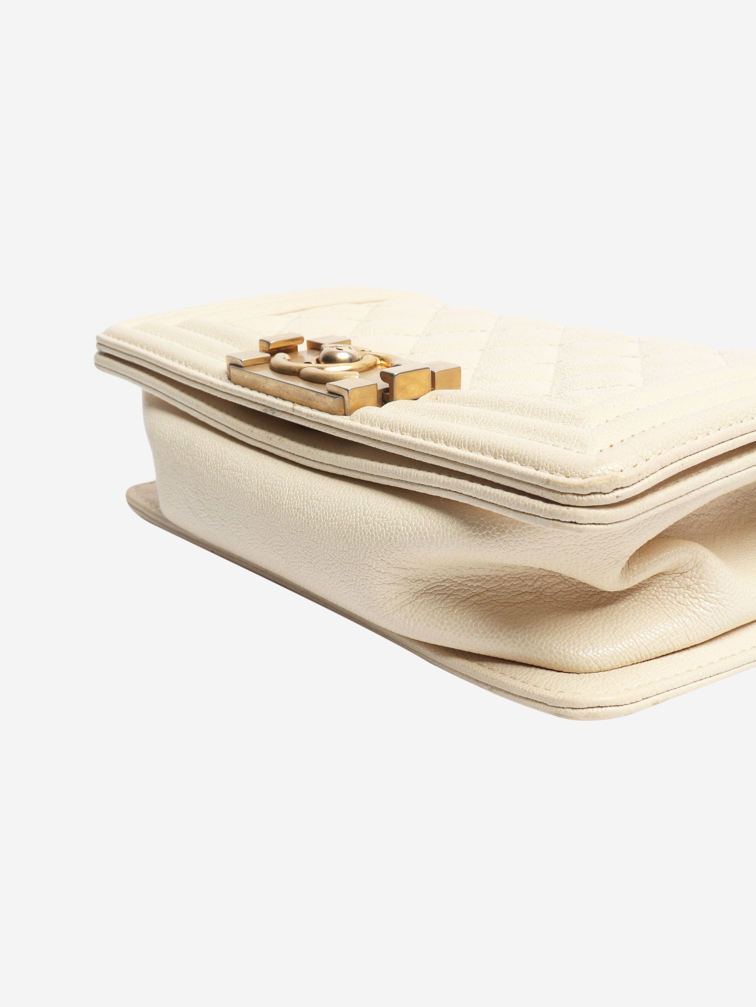 Chanel Cream mini boy bag Size ONE SIZE - 5 Thumbnail