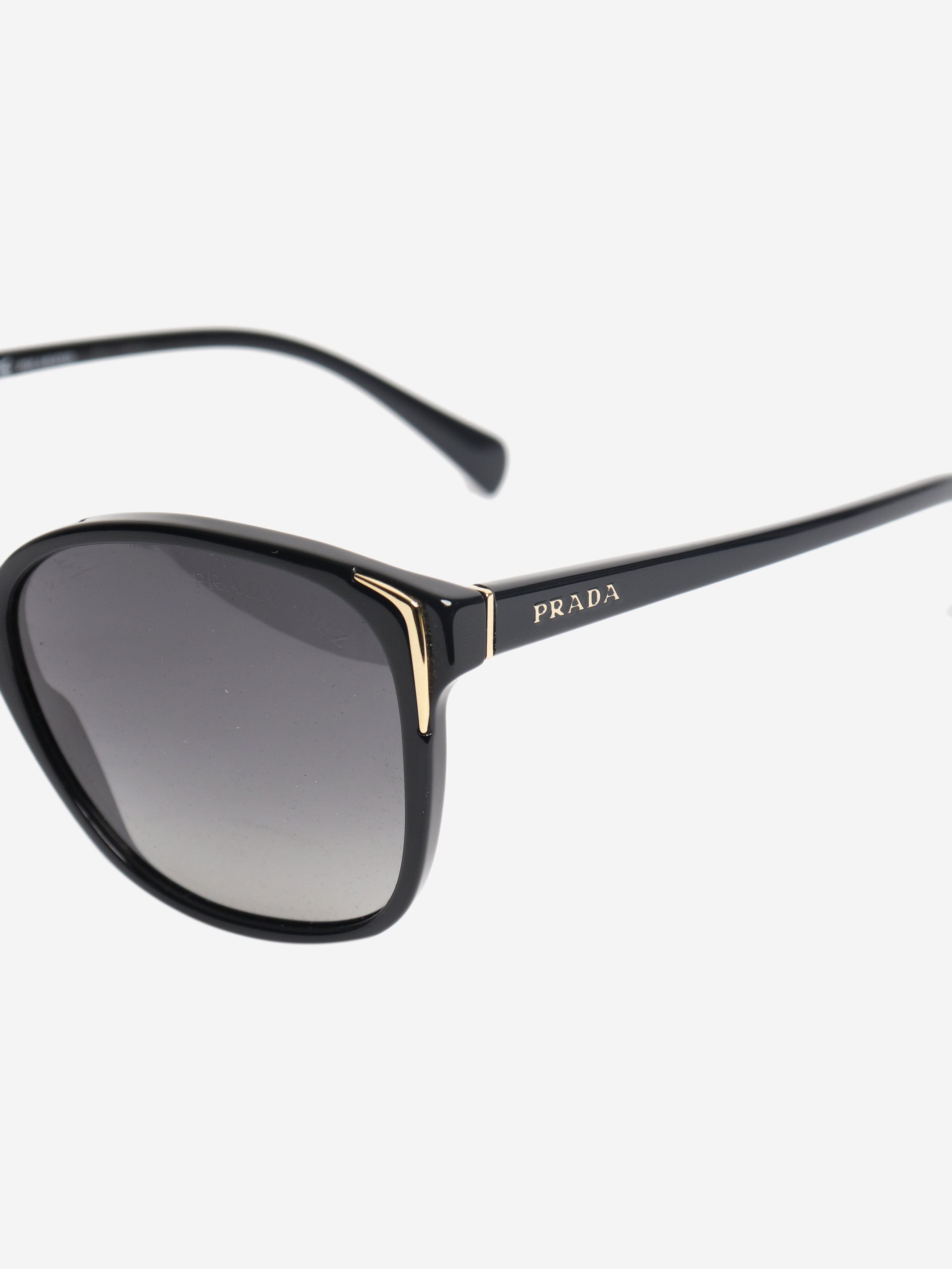 Prada Black polarized sunglasses Size ONE SIZE - 5 Thumbnail