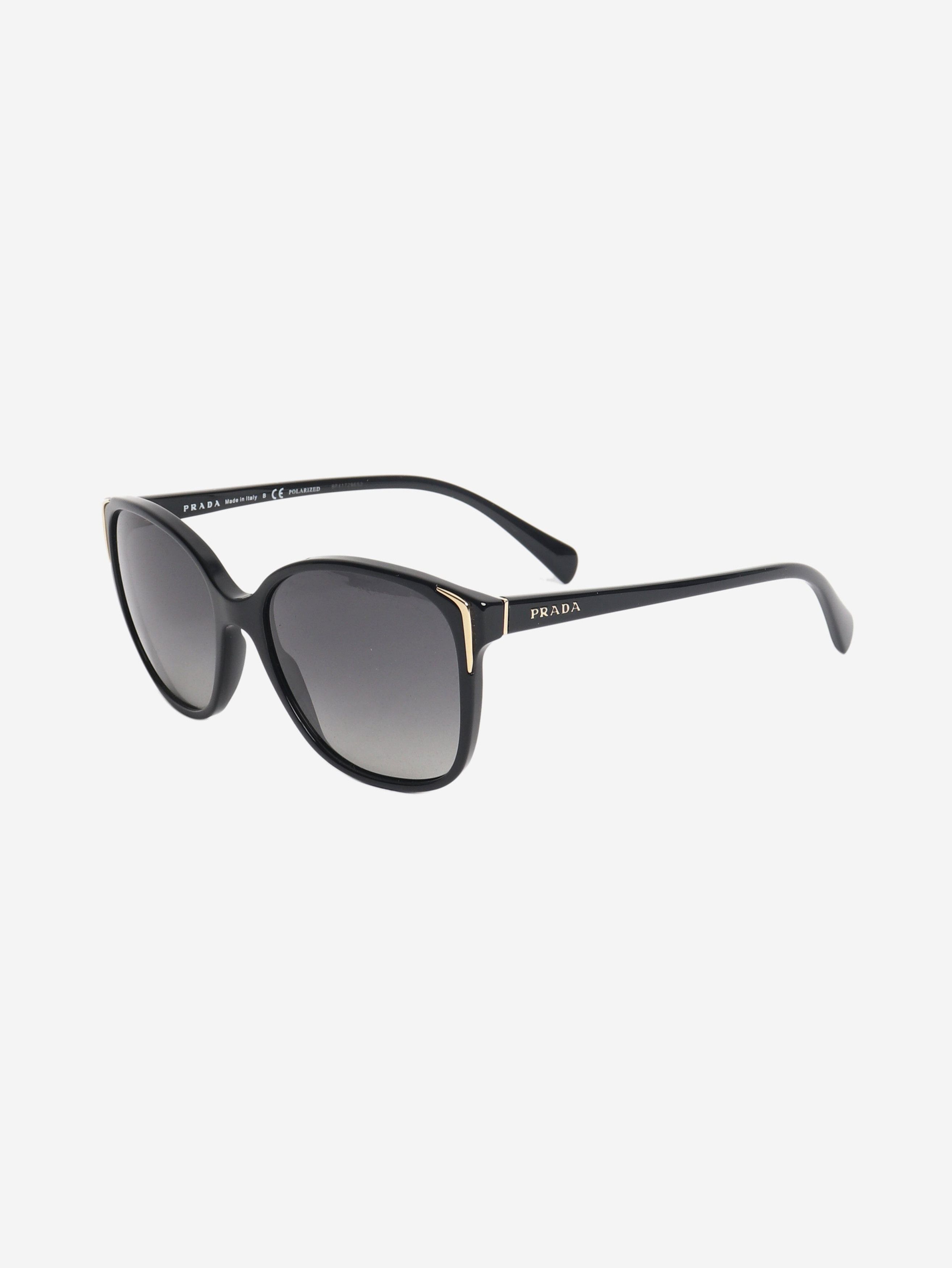 Prada Black polarized sunglasses Size ONE SIZE - 2 Thumbnail