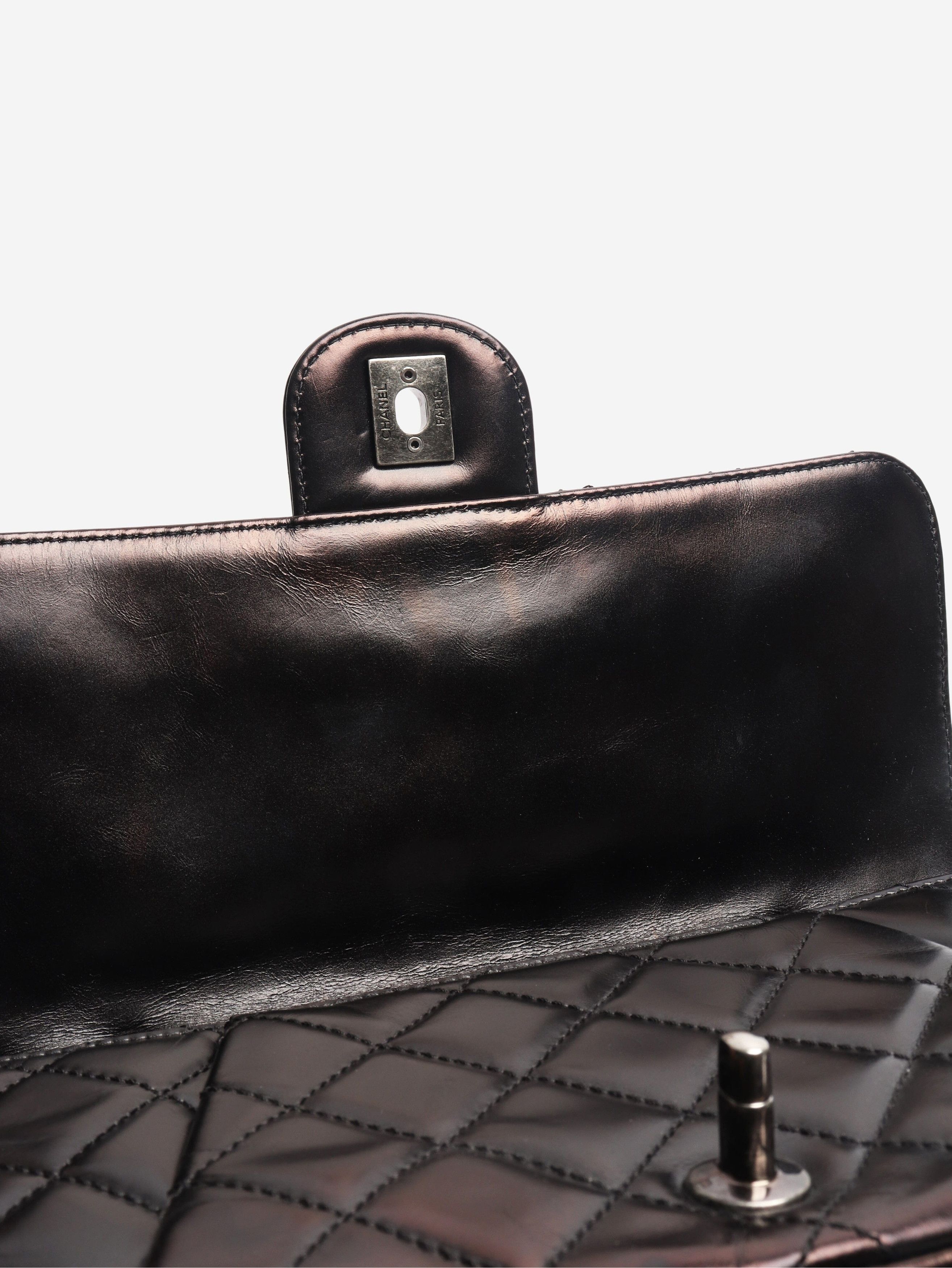 Chanel Black 2015 lambskin quilted flap bag Size ONE SIZE - 6 Thumbnail