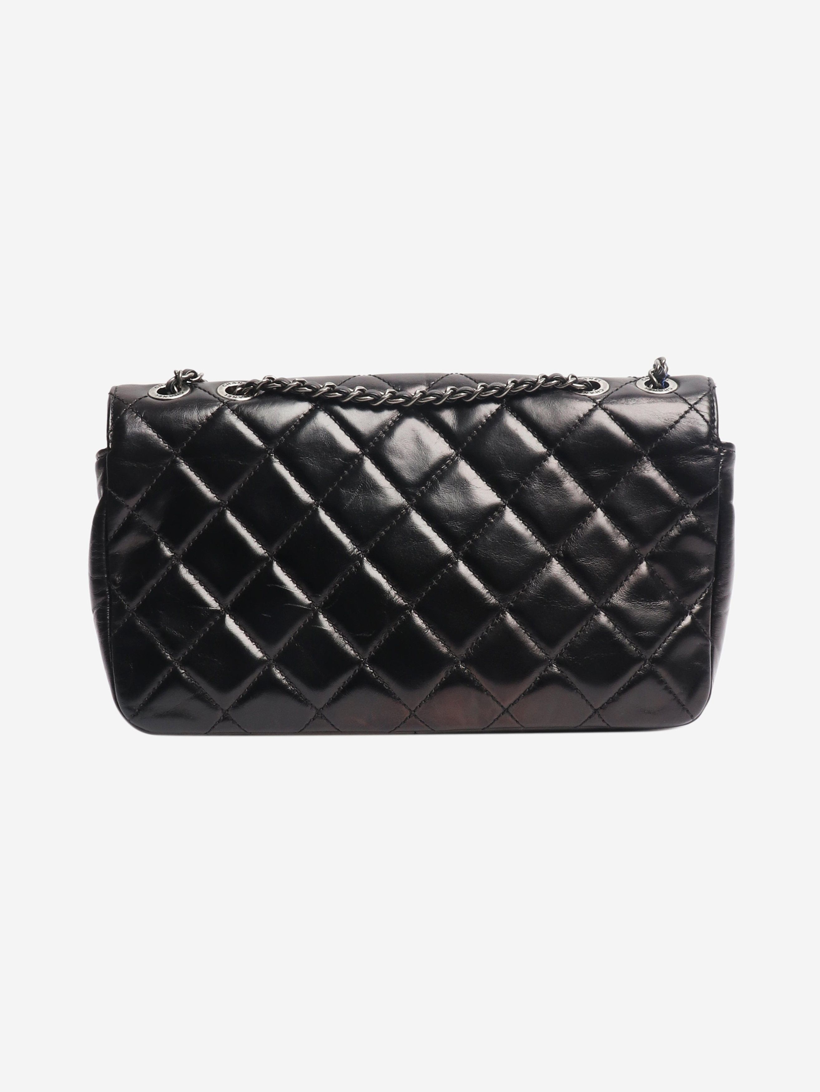 Chanel Black 2015 lambskin quilted flap bag Size ONE SIZE - 3 Thumbnail