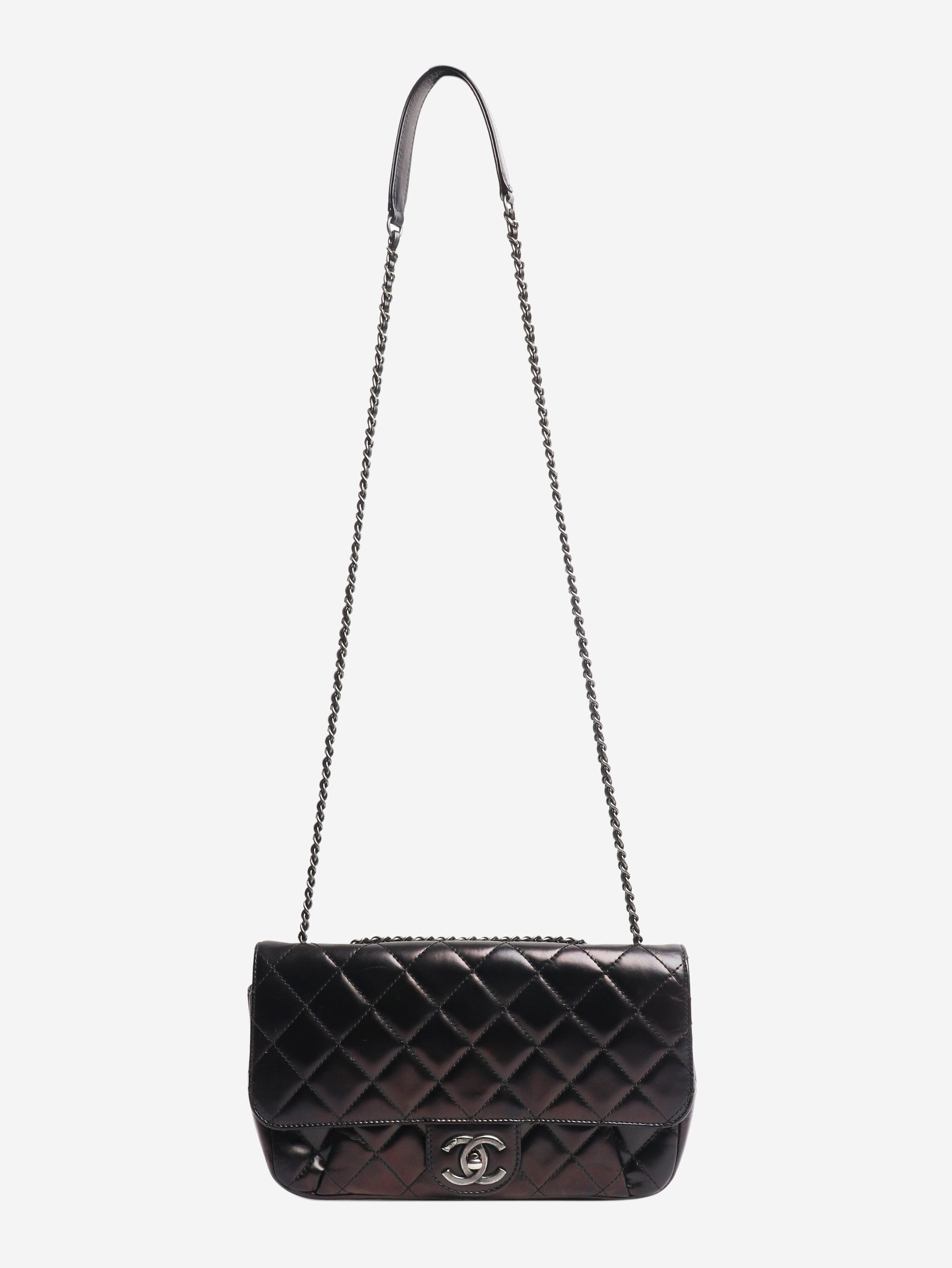 Chanel Black 2015 lambskin quilted flap bag Size ONE SIZE - 2 Thumbnail