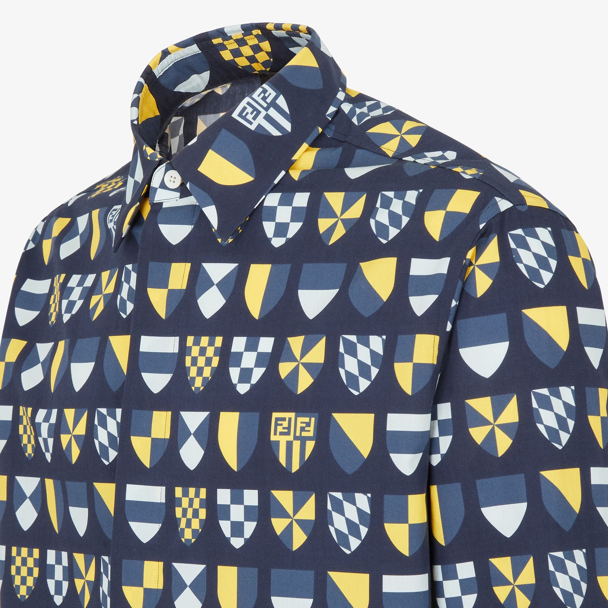 Fendi Fendi Cotton Shirt tag size L Men - USA Duties Paid Size US L / EU 52-54 / 3 - 3 Thumbnail