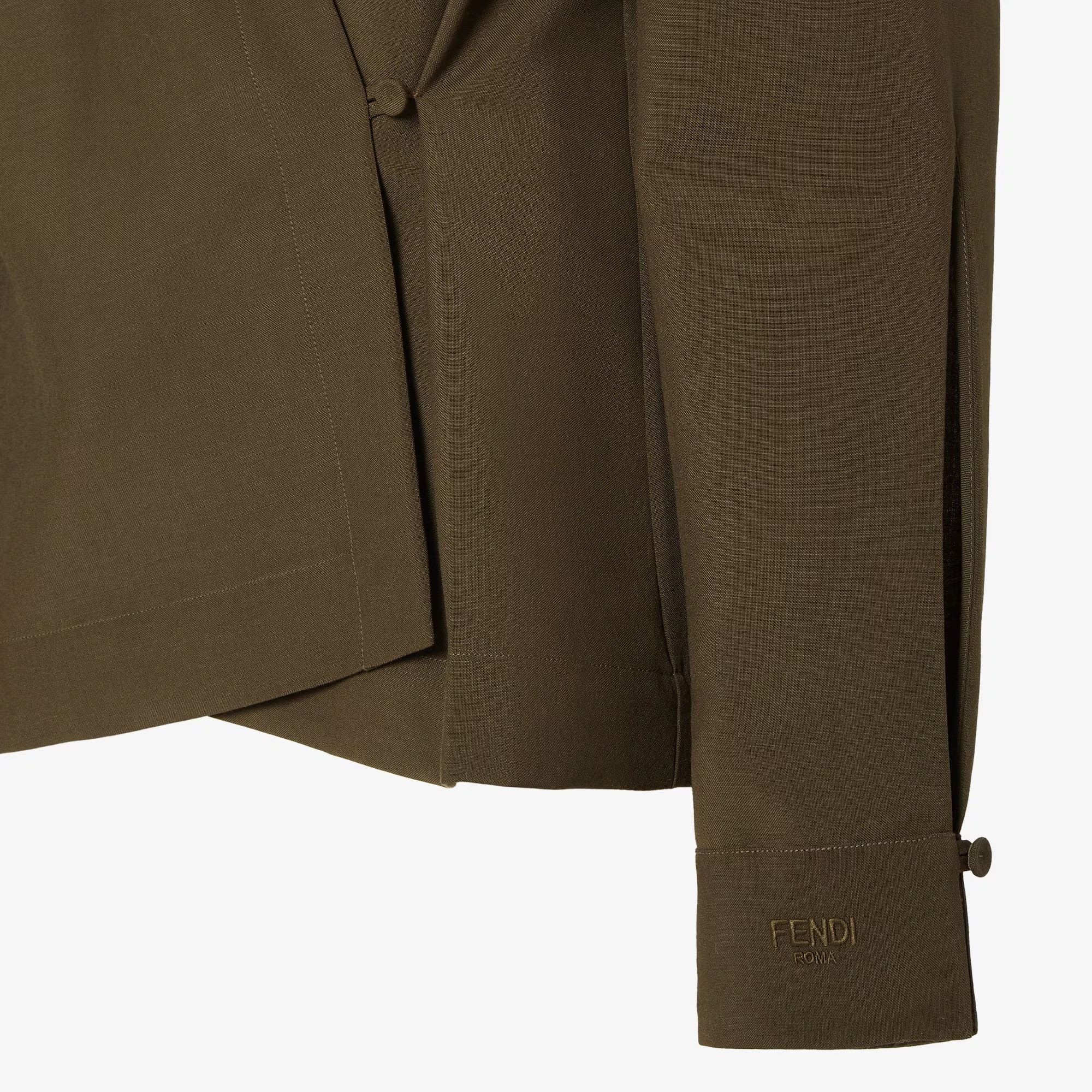 Fendi Fendi Shirt In Wool And Mohair tag size 42 Women - USA Duties Paid Size M / US 6-8 / IT 42-44 - 3 Thumbnail