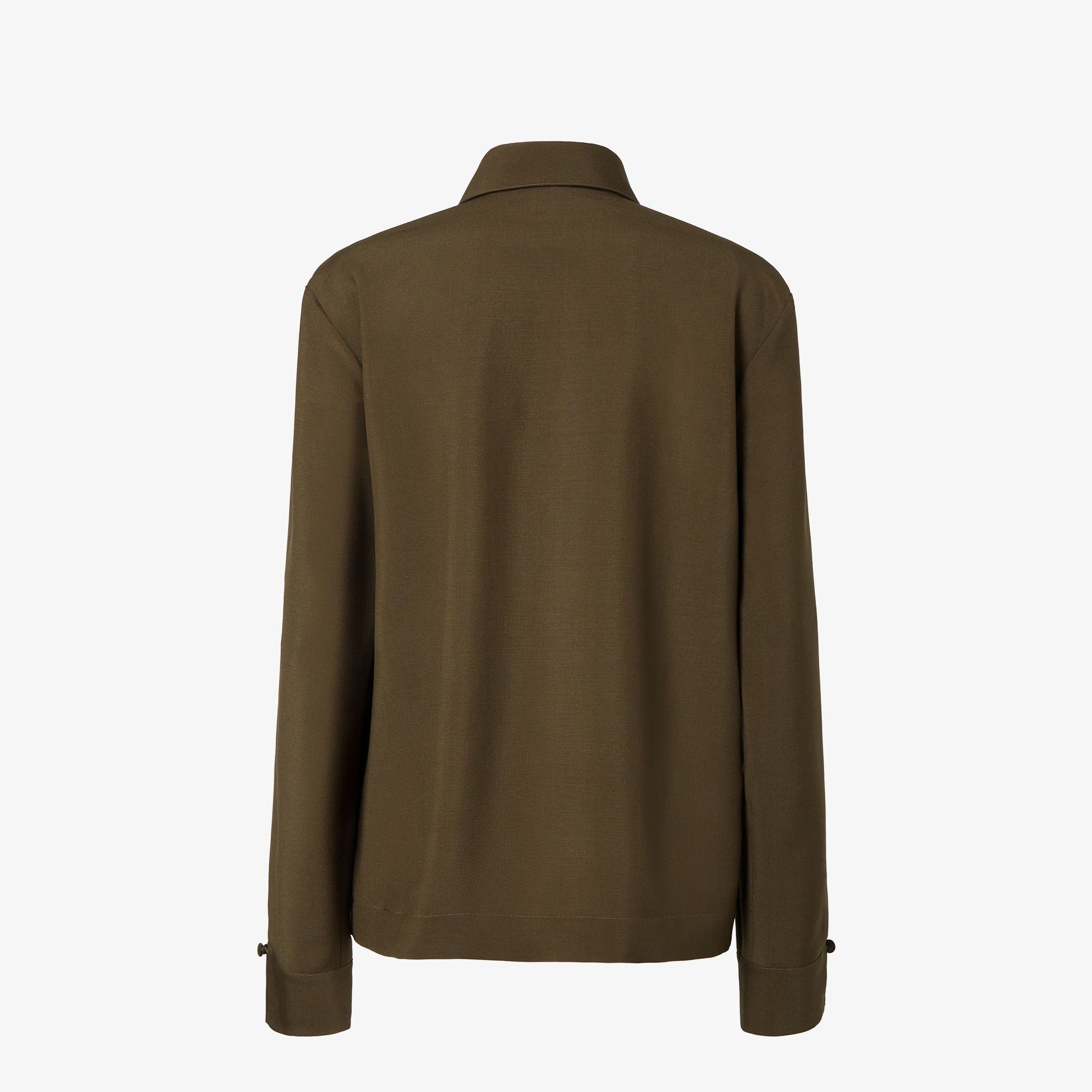 Fendi Fendi Shirt In Wool And Mohair tag size 42 Women - USA Duties Paid Size M / US 6-8 / IT 42-44 - 2 Thumbnail