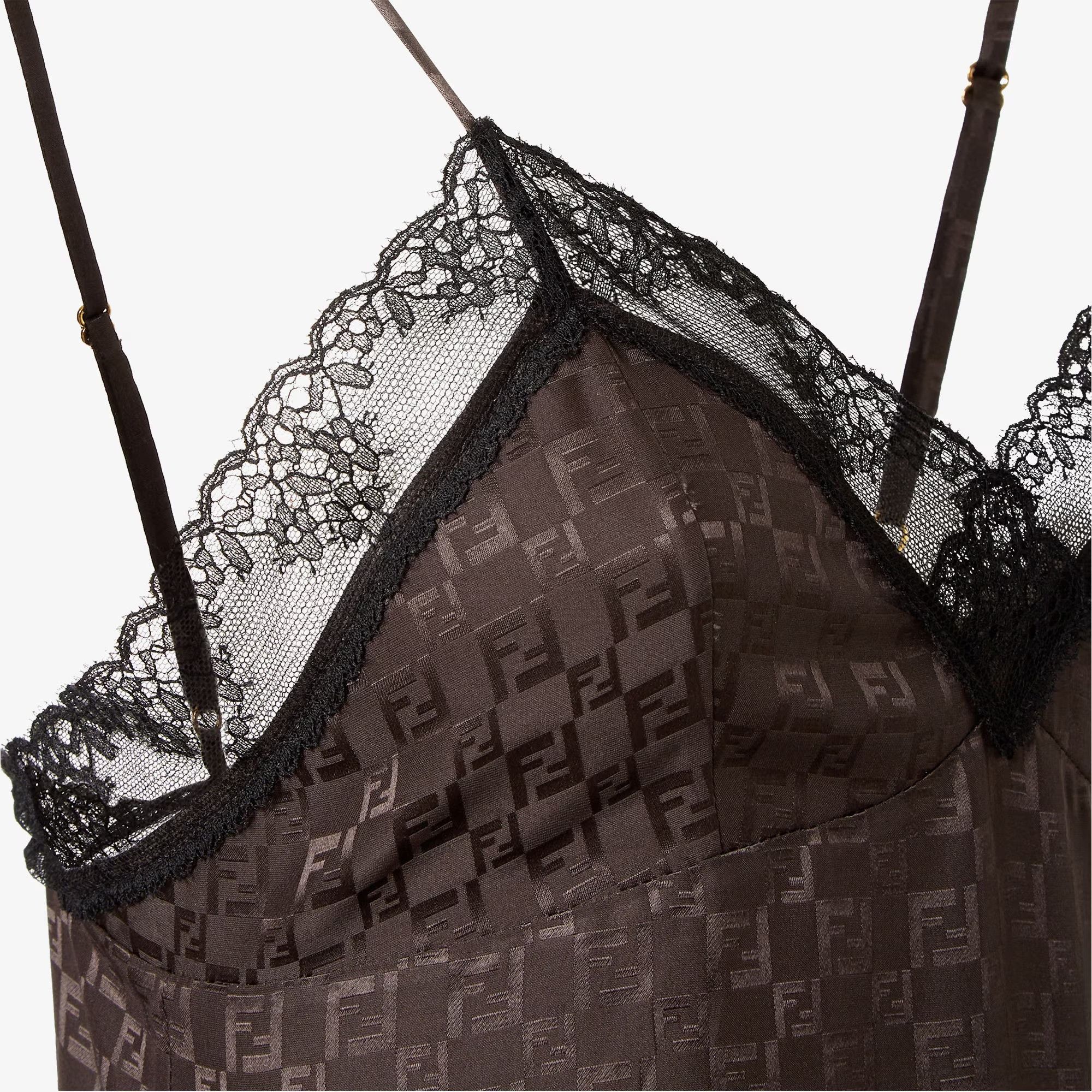 Fendi Fendi Jacquard Ff Silk Top tag size 44 Women - USA Duties Paid Size M / US 6-8 / IT 42-44 - 3 Thumbnail