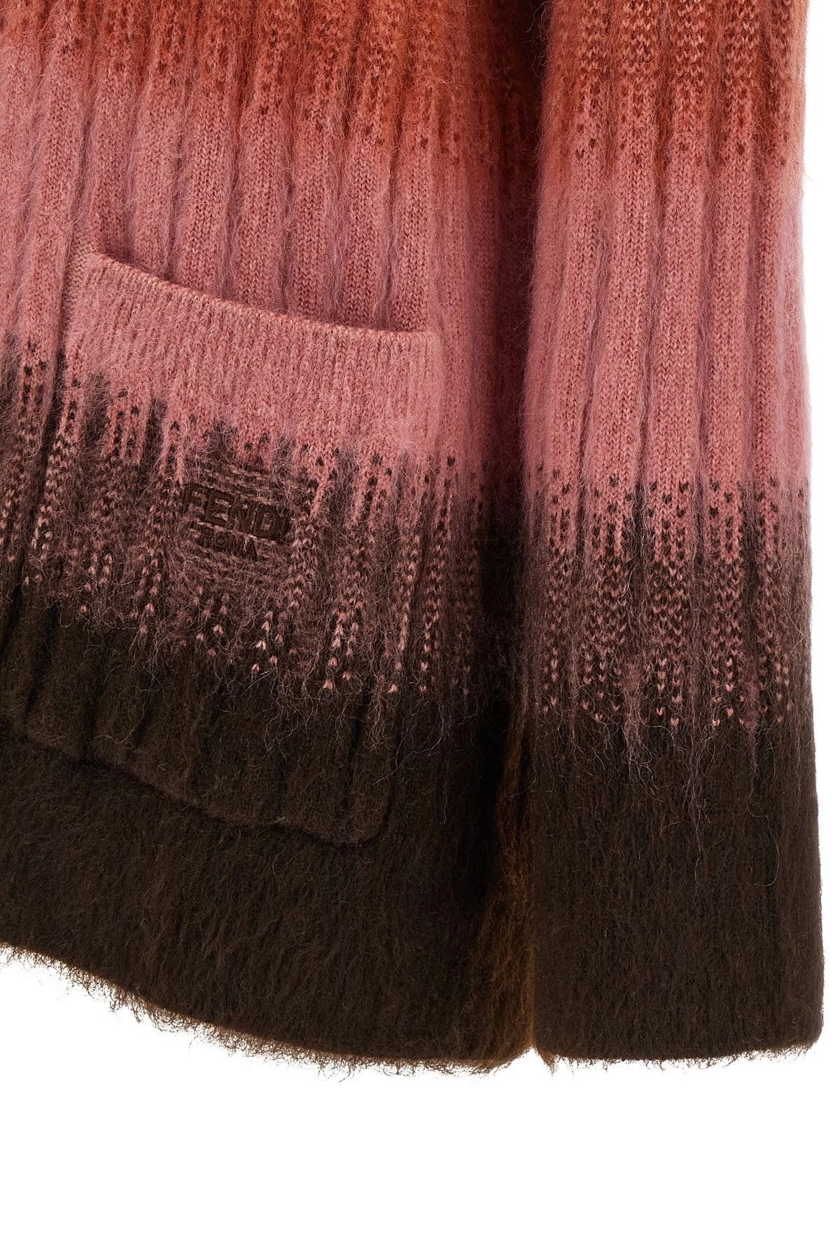 Fendi Fendi Mohair Wool Cardigan tag size 42 Women - USA Duties Paid Size M / US 6-8 / IT 42-44 - 4 Thumbnail