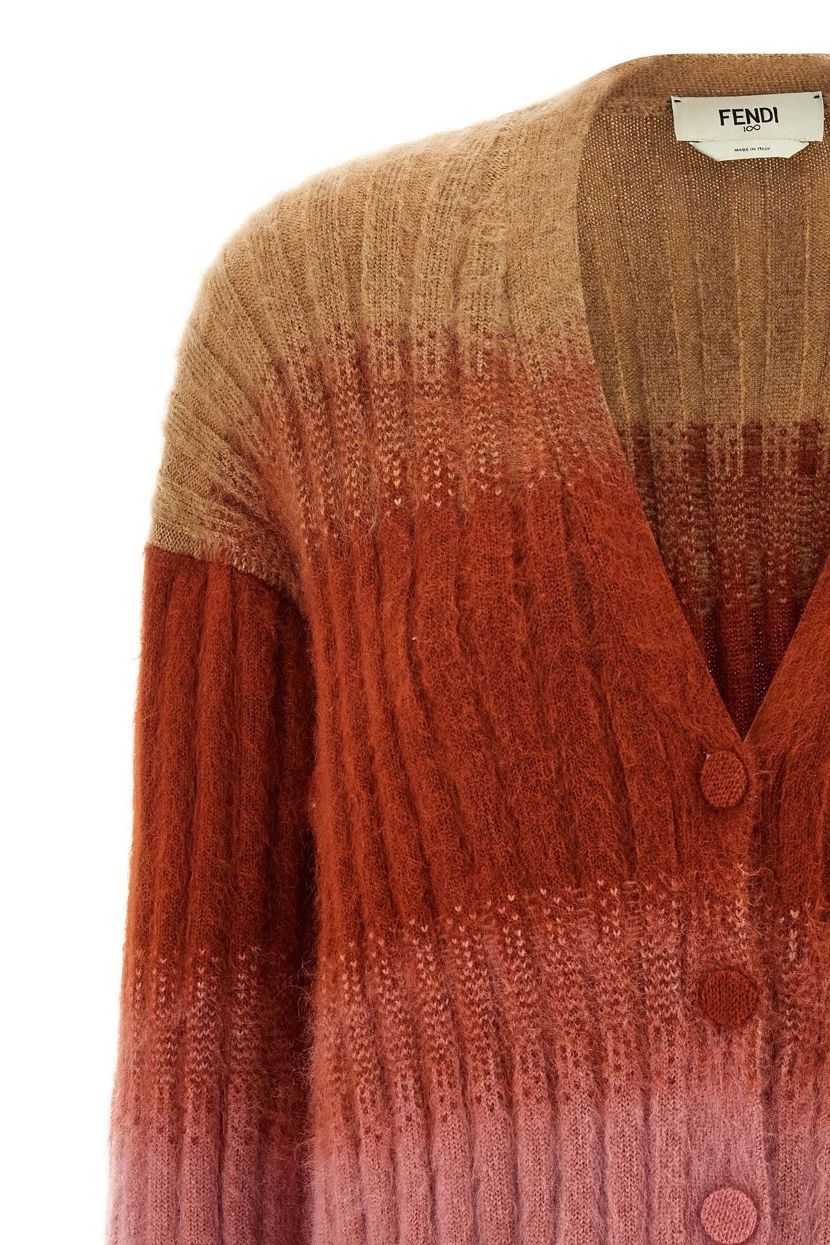 Fendi Fendi Mohair Wool Cardigan tag size 42 Women - USA Duties Paid Size M / US 6-8 / IT 42-44 - 3 Thumbnail