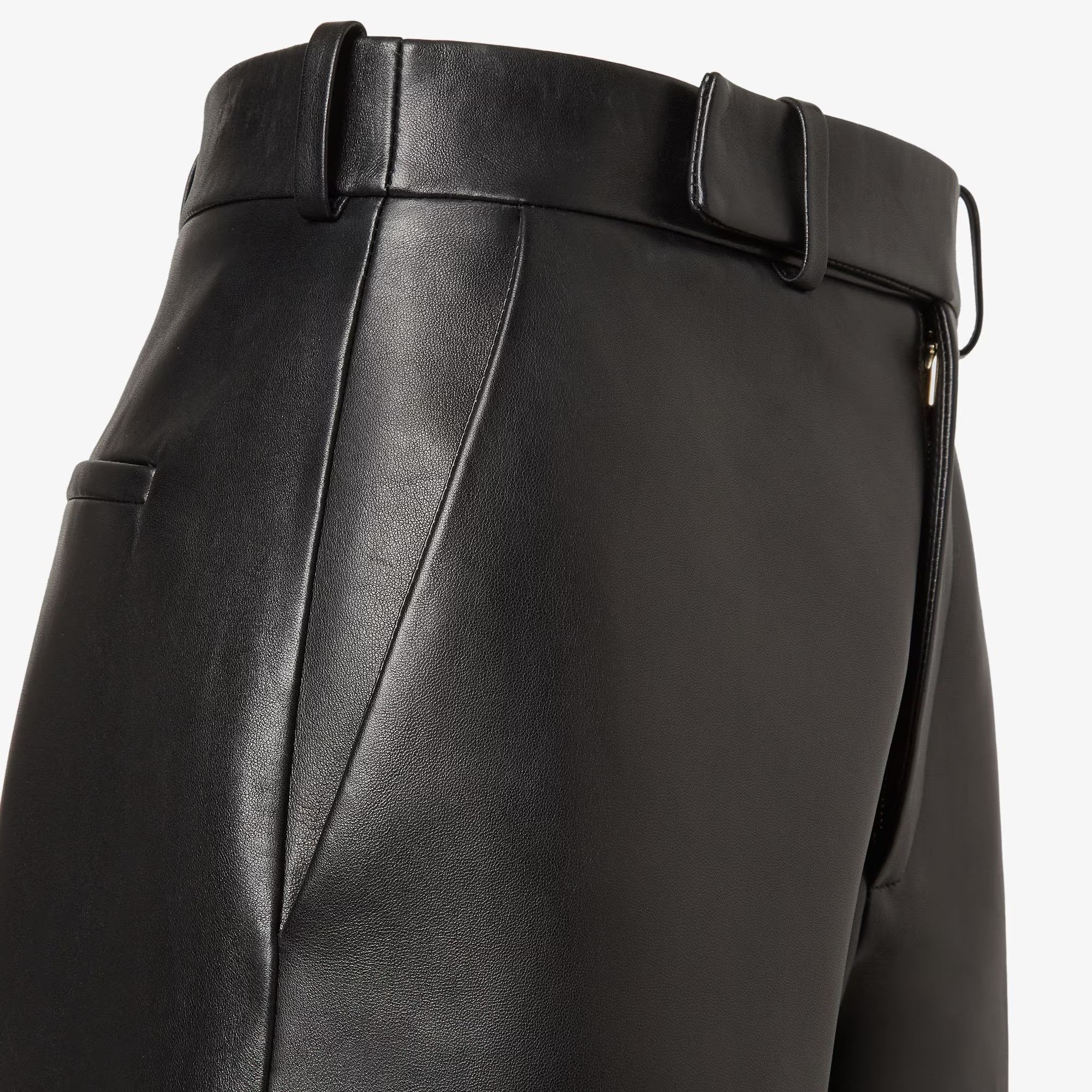 Fendi Fendi Wide Fit Pants In Leather tag size 42 Women - USA Duties Paid Size 28" / US 6 / IT 42 - 3 Thumbnail