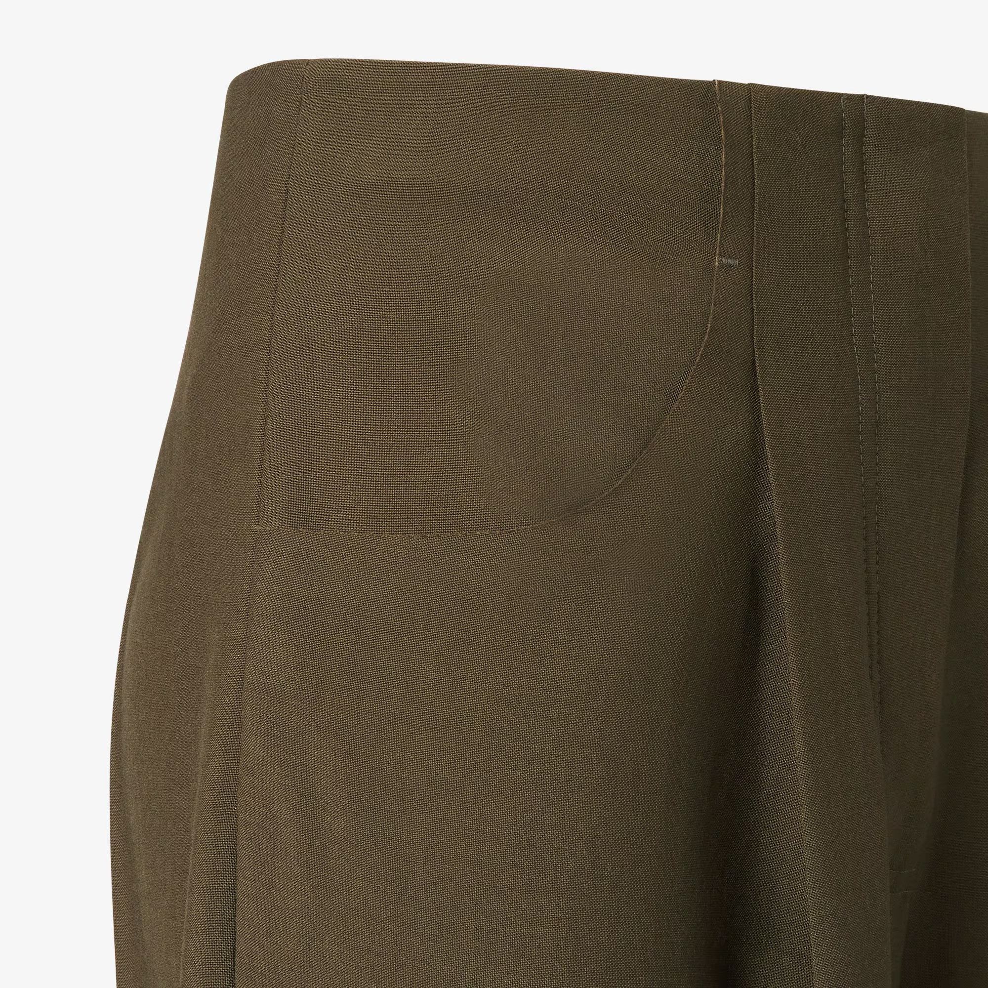 Fendi Fendi Wide Fit Pants In Wool And Mohair tag size 42 Women - USA Duties Paid Size 28" / US 6 / IT 42 - 3 Thumbnail