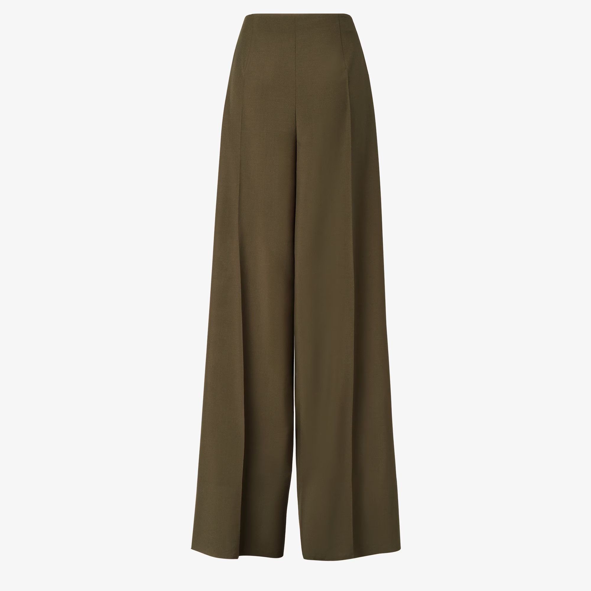 Fendi Fendi Wide Fit Pants In Wool And Mohair tag size 42 Women - USA Duties Paid Size 28" / US 6 / IT 42 - 2 Thumbnail