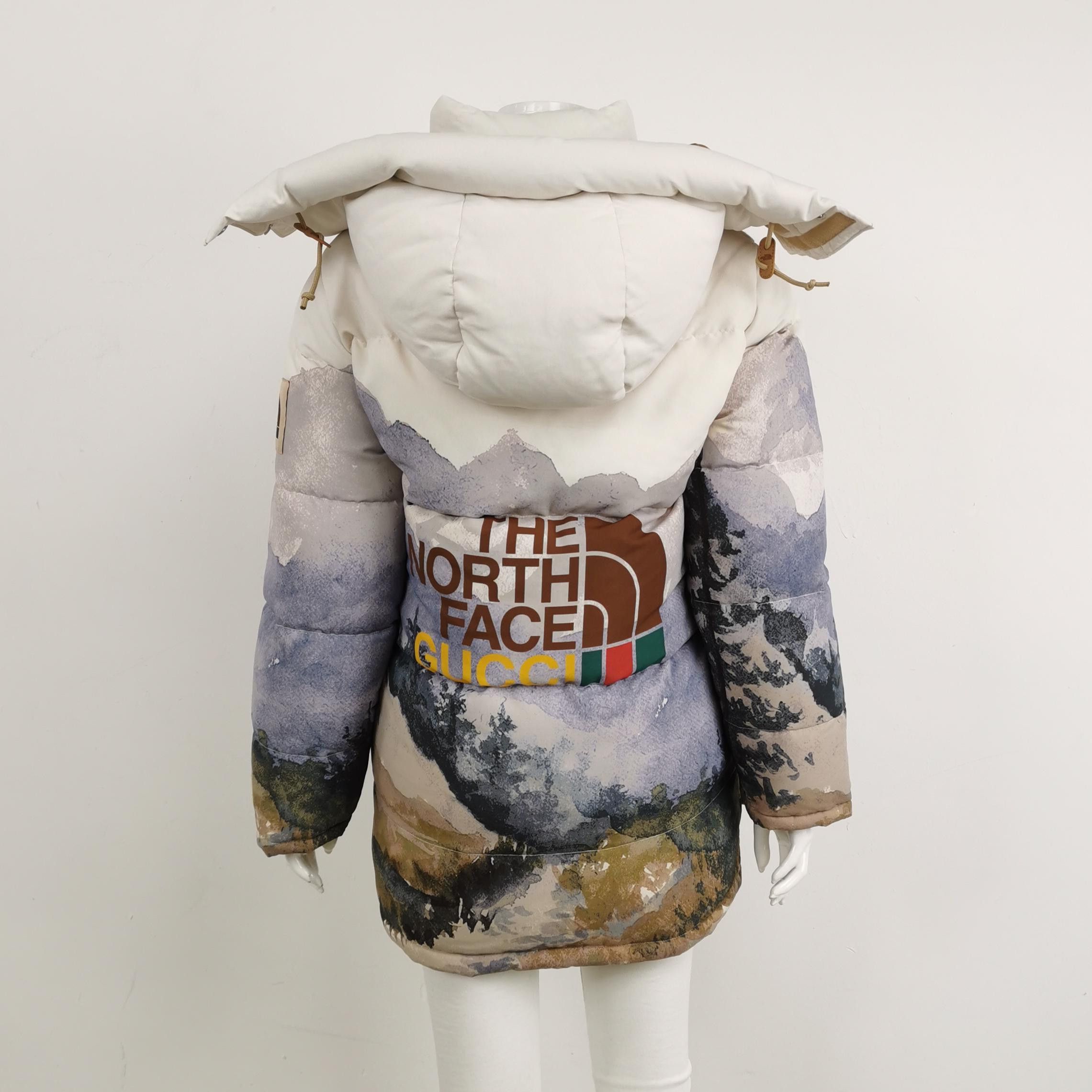 Gucci × The North Face The North Face x Gucci Mountain Print Puffer Jacket XS Size US XS / EU 42 / 0 - 2 Thumbnail