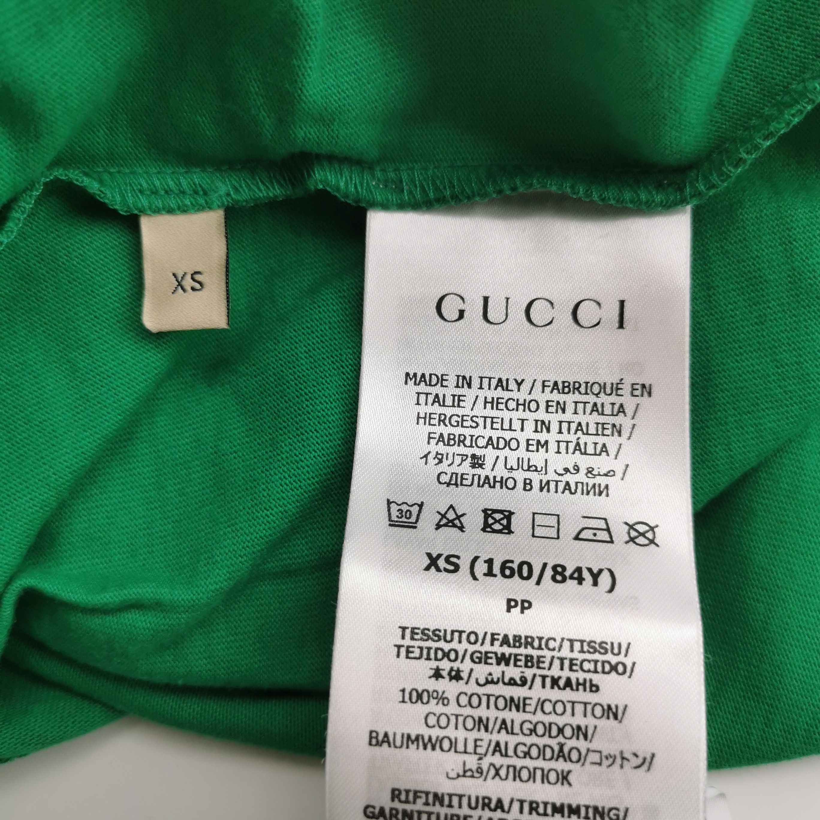 Gucci Gucci x Adidas Logo V-Neck T-Shirt Size XS Size XS / US 0-2 / IT 36-38 - 8 Thumbnail