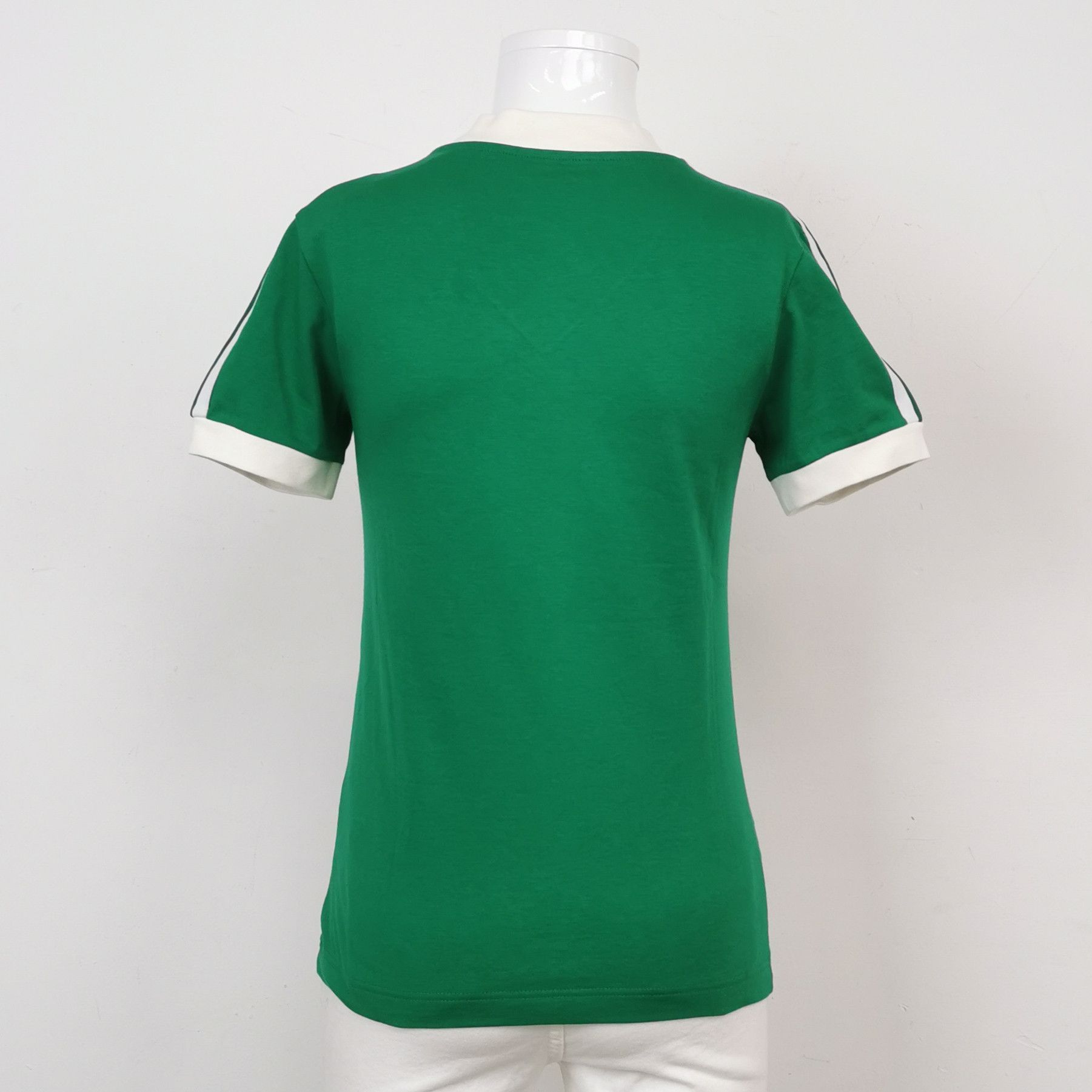 Gucci Gucci x Adidas Logo V-Neck T-Shirt Size XS Size XS / US 0-2 / IT 36-38 - 2 Thumbnail