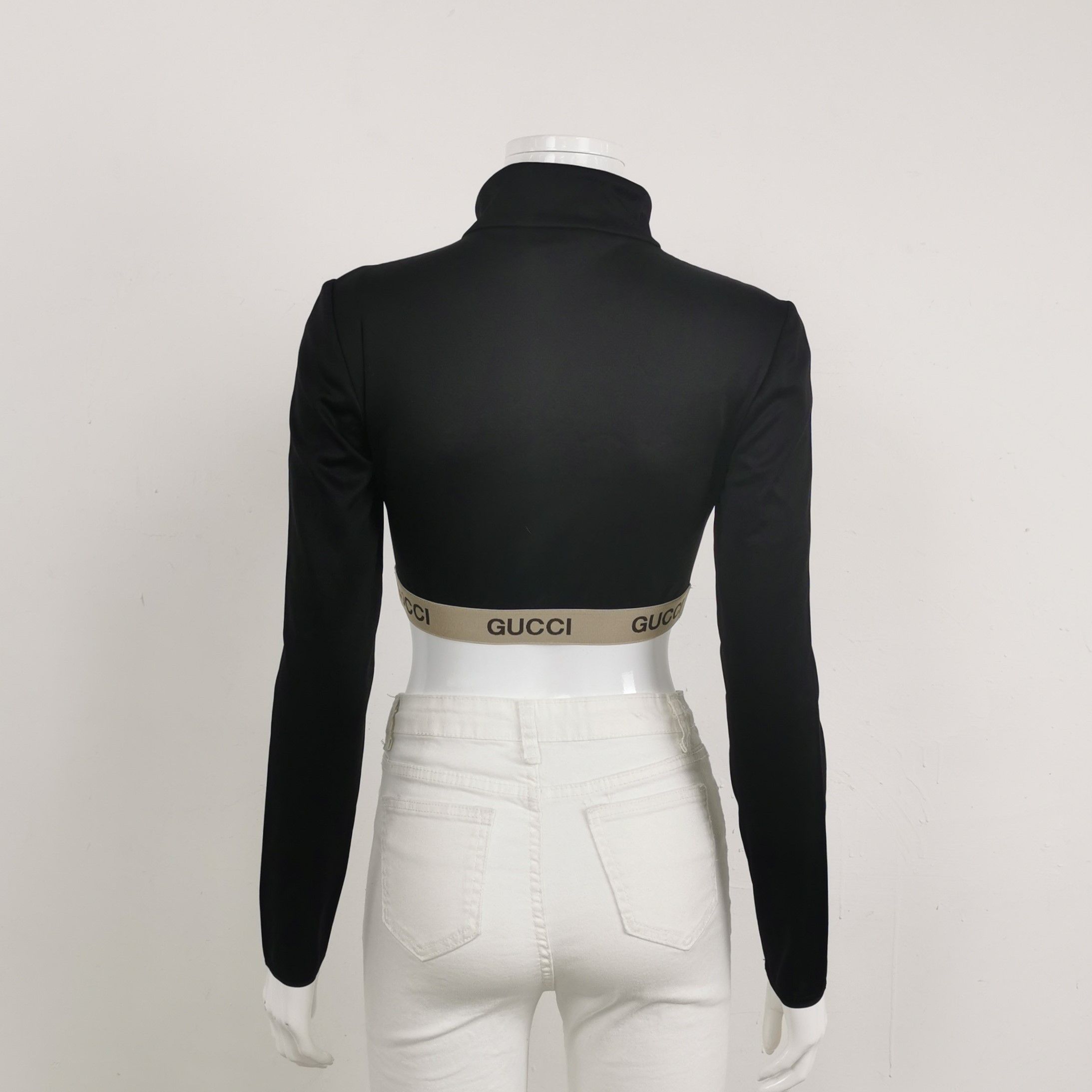 Gucci Gucci Logo Band Crop Top Size XS Size XS / US 0-2 / IT 36-38 - 2 Thumbnail