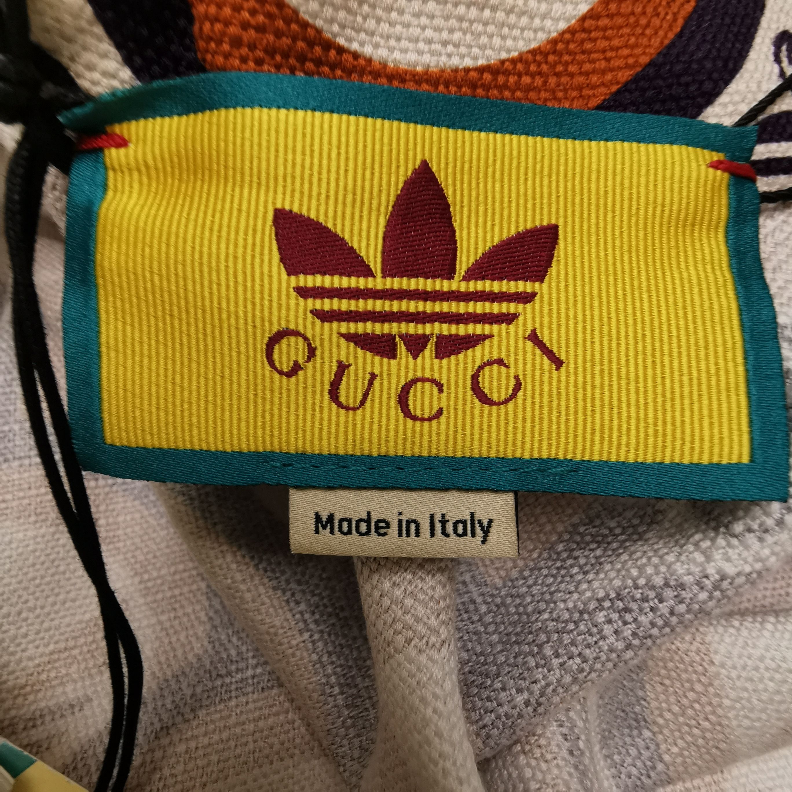 Gucci Gucci x Adidas Logo Print Button Up Shirt Size 38 Size XS / US 0-2 / IT 36-38 - 6 Thumbnail