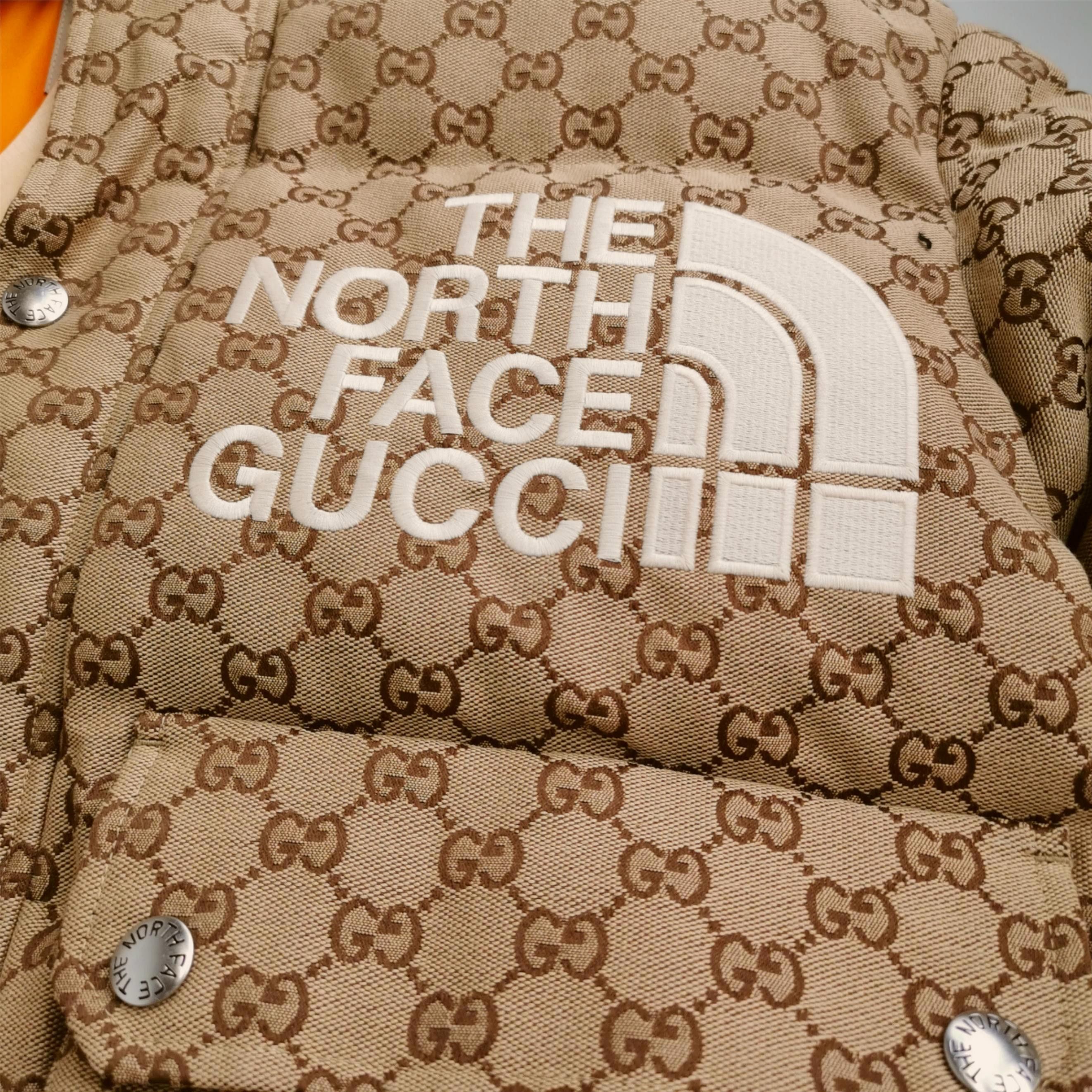 Gucci Gucci x The North Face GG Puffer Jacket Size XS Size US XS / EU 42 / 0 - 3 Thumbnail