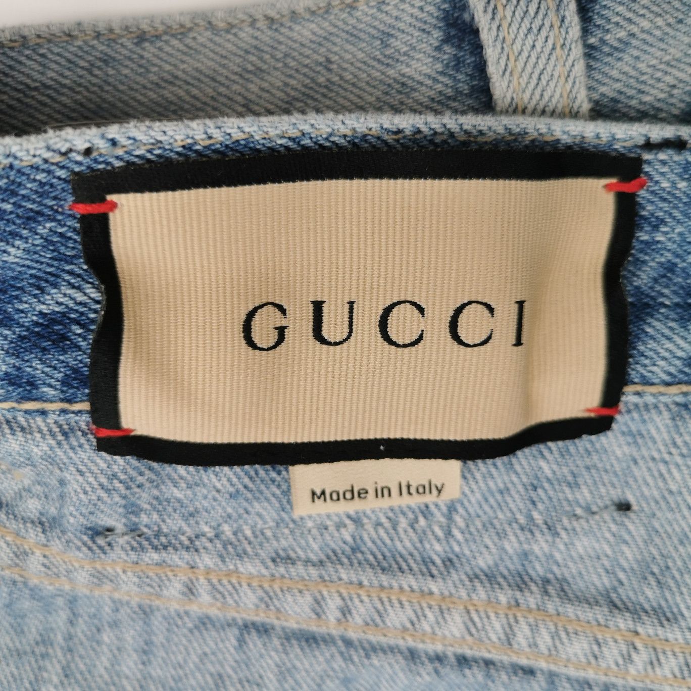 Gucci Gucci Cat Embroidery Denim Shorts Size 25 Size 25" / US 0 / IT 36 - 6 Thumbnail