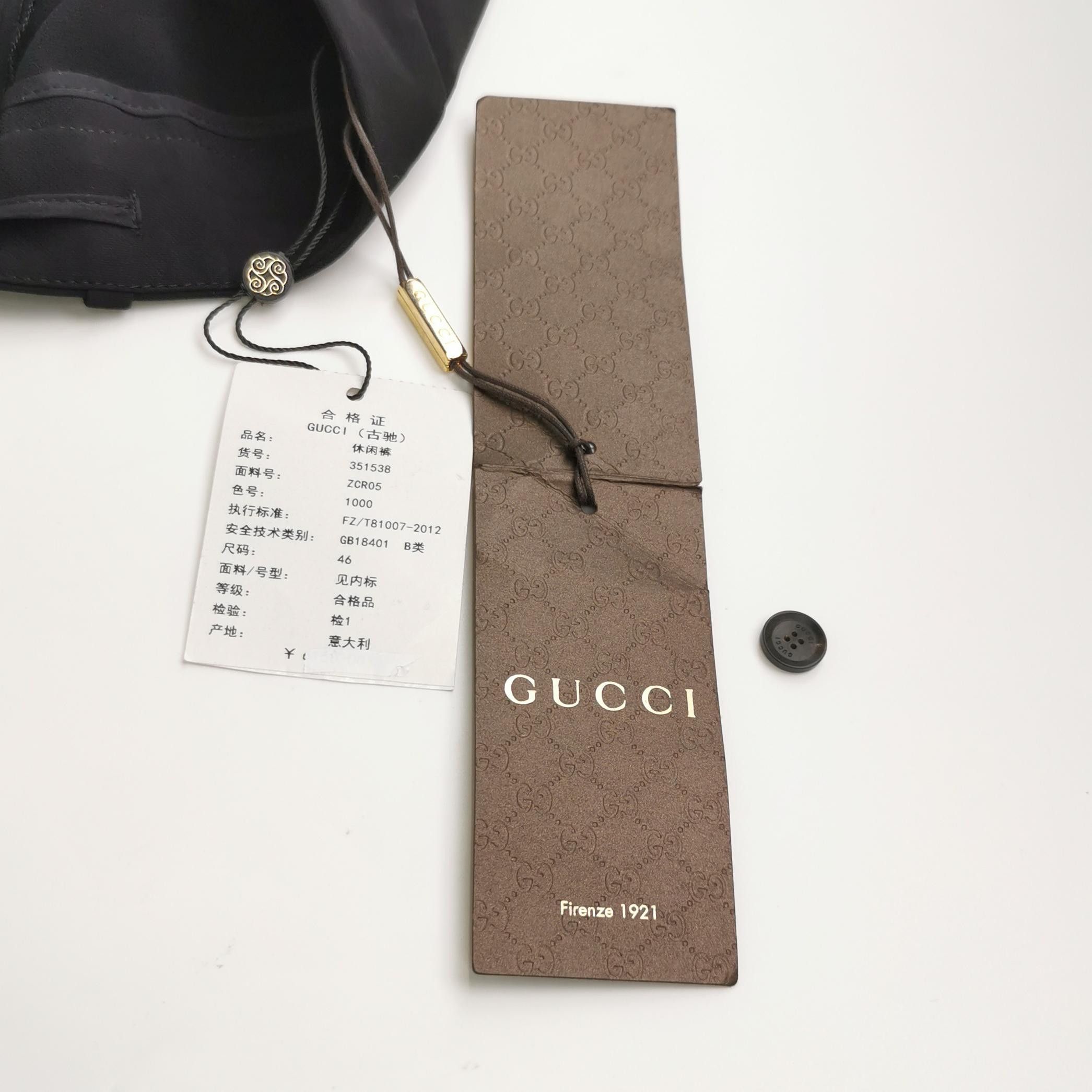 Gucci Gucci Black Casual Pants Size 46 Size US 36 / EU 52 - 4 Thumbnail